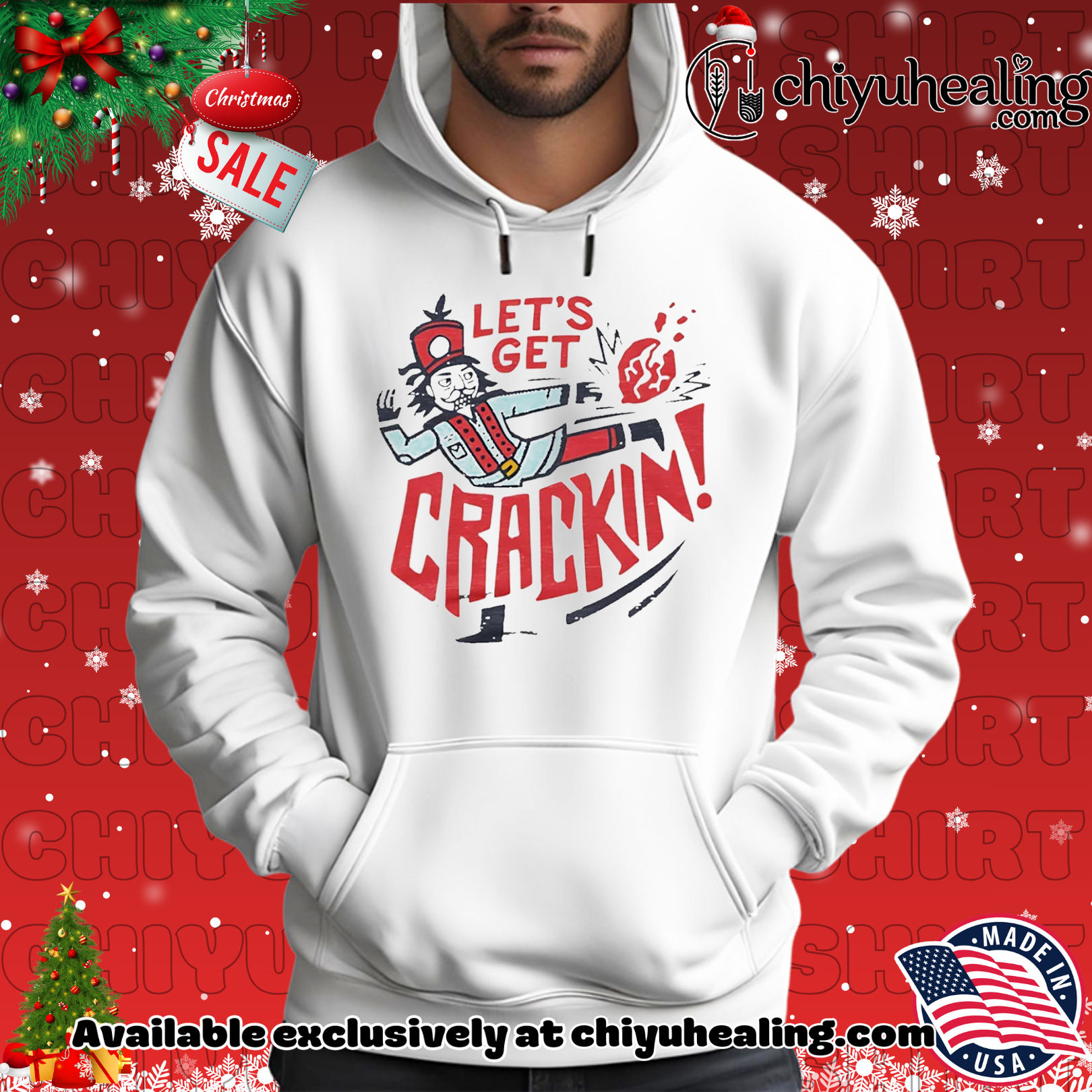 Let's Get Crackin Kansas City Chiefs Christmas shirt, Hoodie, Sweatshirt, Poster Canvas, Mug, Ornaments 2 Let's Get Crackin Kansas City Chiefs Christmas shirt, Hoodie, Sweatshirt, Poster Canvas, Mug, Ornaments
