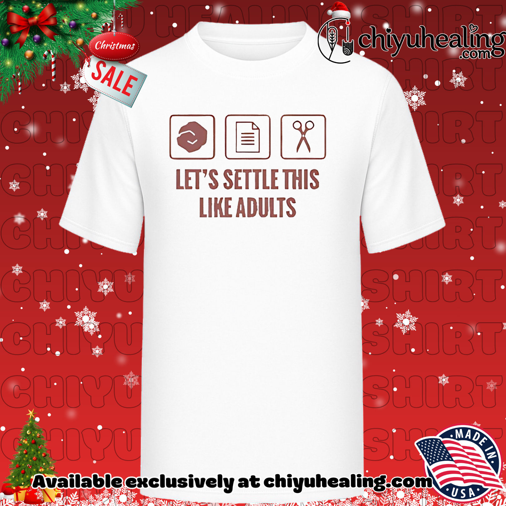 Let's settle this like adults shirt, Hoodie, Sweatshirt, Poster Canvas, Mug, Ornaments