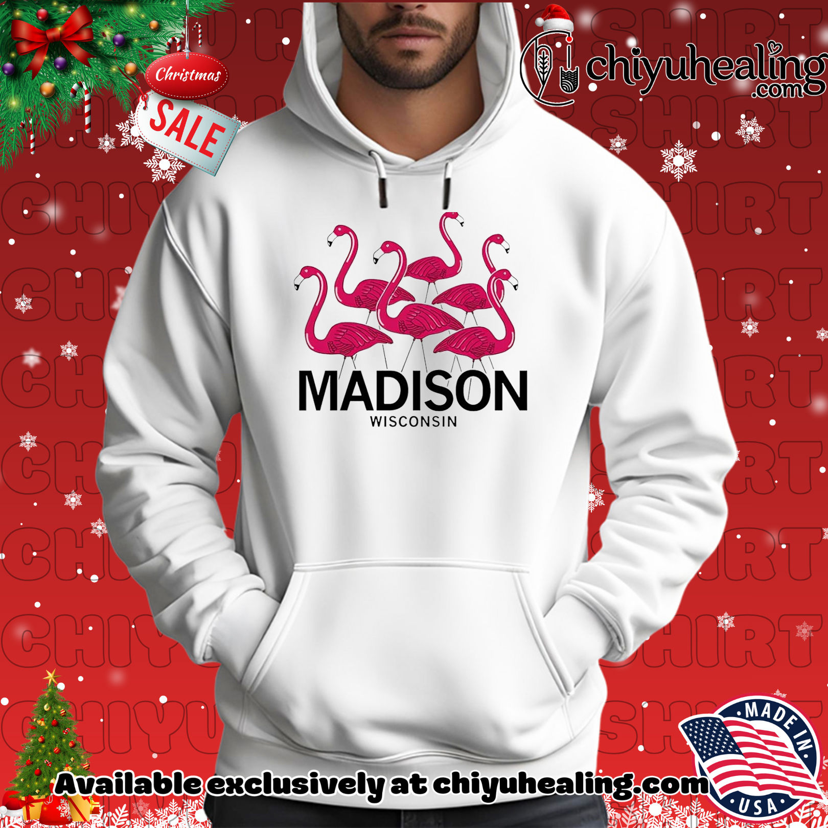 Madison Wisconsin loves pink flamingos shirt, Hoodie, Sweatshirt, Poster Canvas, Mug, Ornaments 2 Madison Wisconsin loves pink flamingos shirt, Hoodie, Sweatshirt, Poster Canvas, Mug, Ornaments