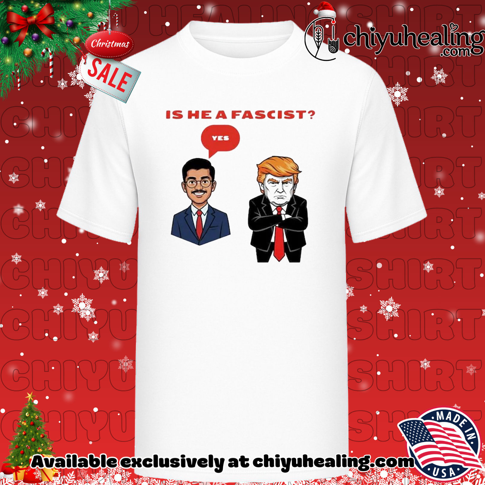 Mamdani Trump Is he a fascist funny shirt, Hoodie, Sweatshirt, Poster Canvas, Mug, Ornaments
