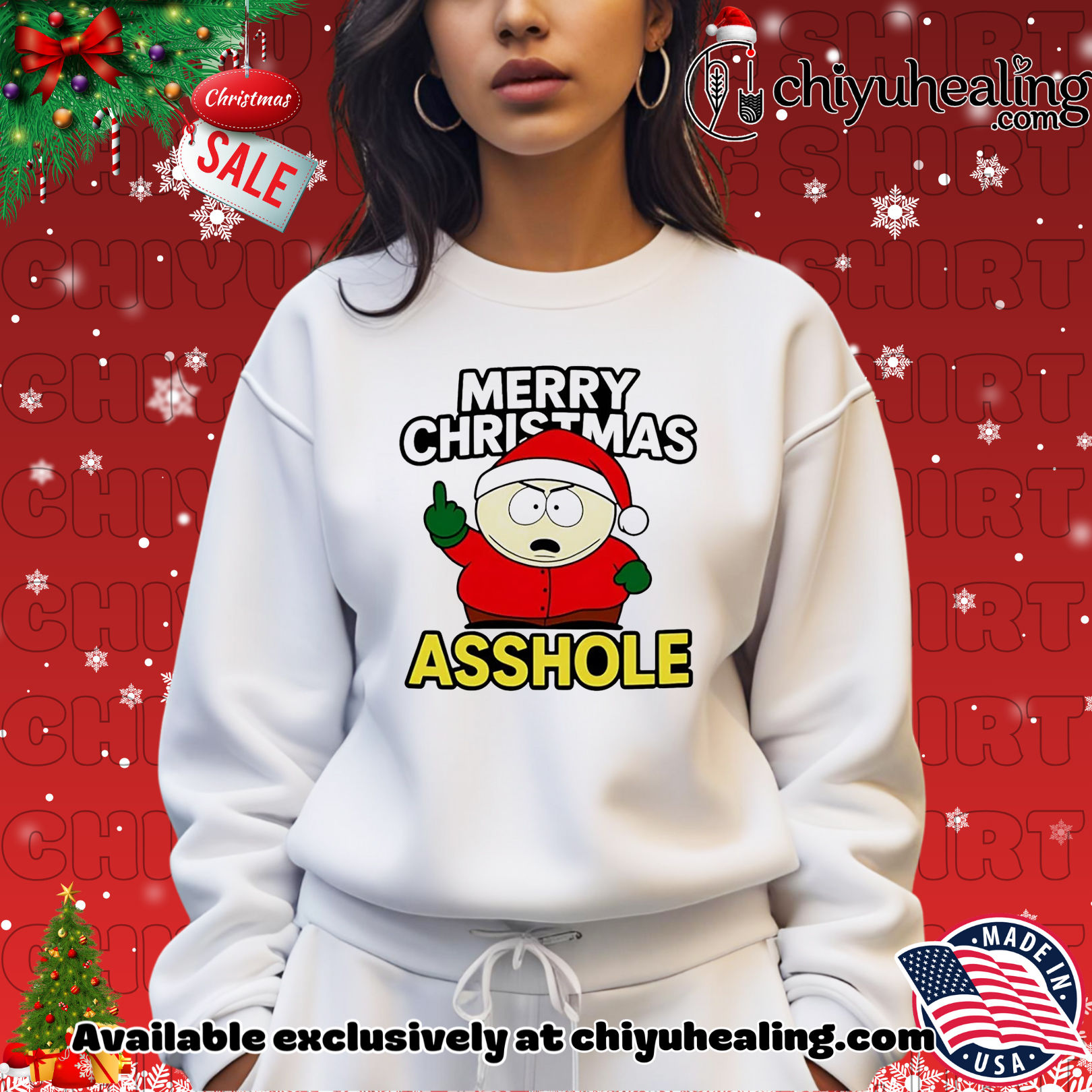 Merry Christmas Asshole South Park Christmas shirt, Hoodie, Sweatshirt, Poster Canvas, Mug, Ornaments Merry Christmas Asshole South Park Christmas shirt, Hoodie, Sweatshirt, Poster Canvas, Mug, Ornaments