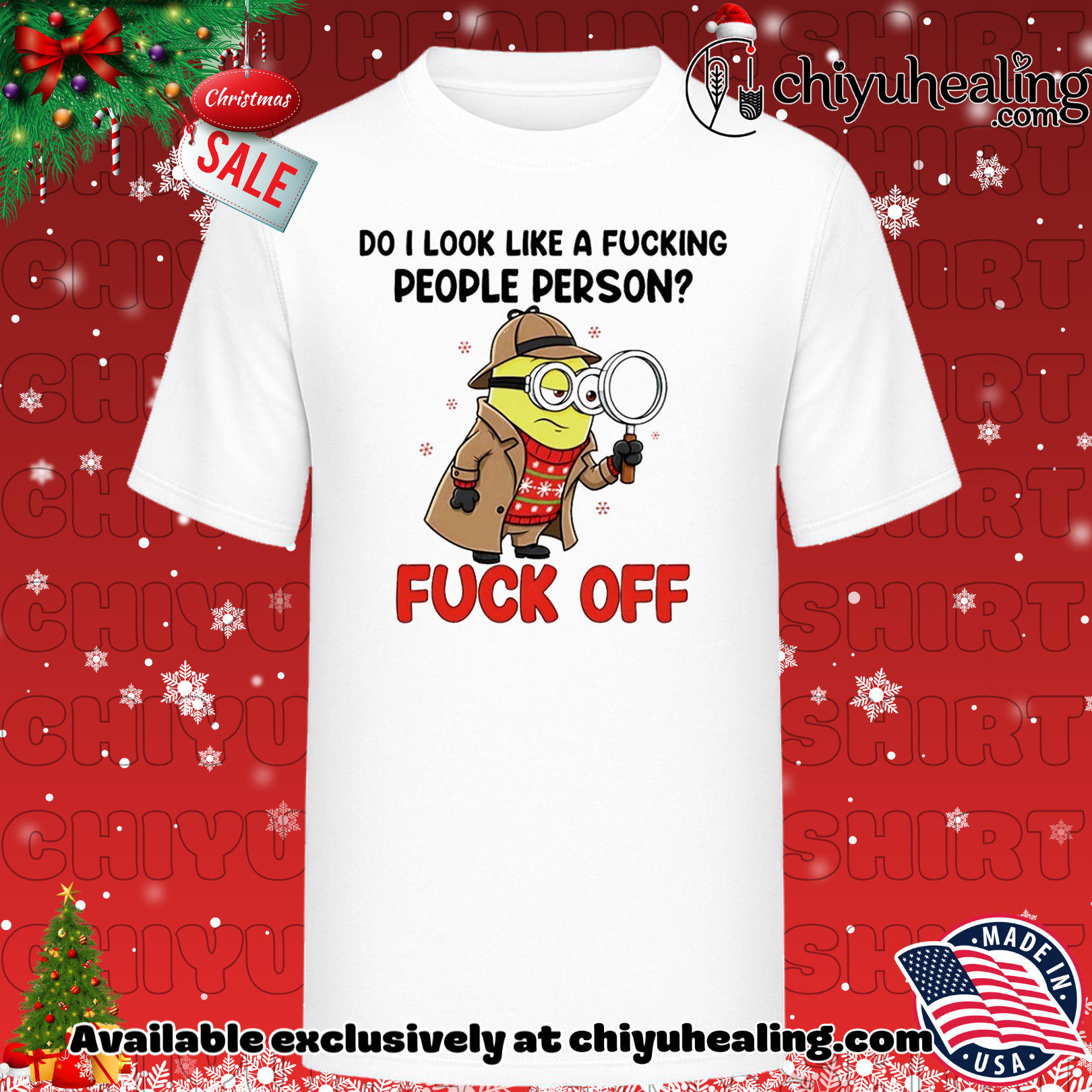 Minion do I look like a fcking people person fuck off shirt, Hoodie, Sweatshirt, Poster Canvas, Mug, Ornaments