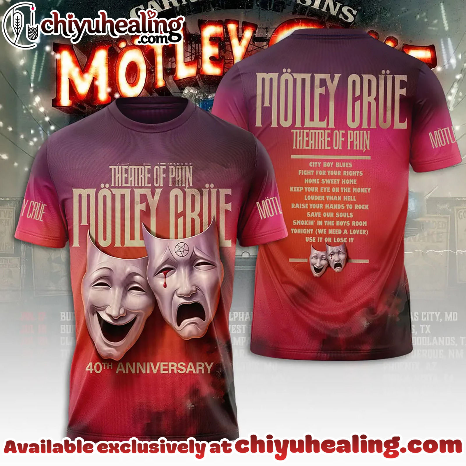 Motley Crue tour 2026 Shirt, Hoodie, Sweatshirt - Ver 2
