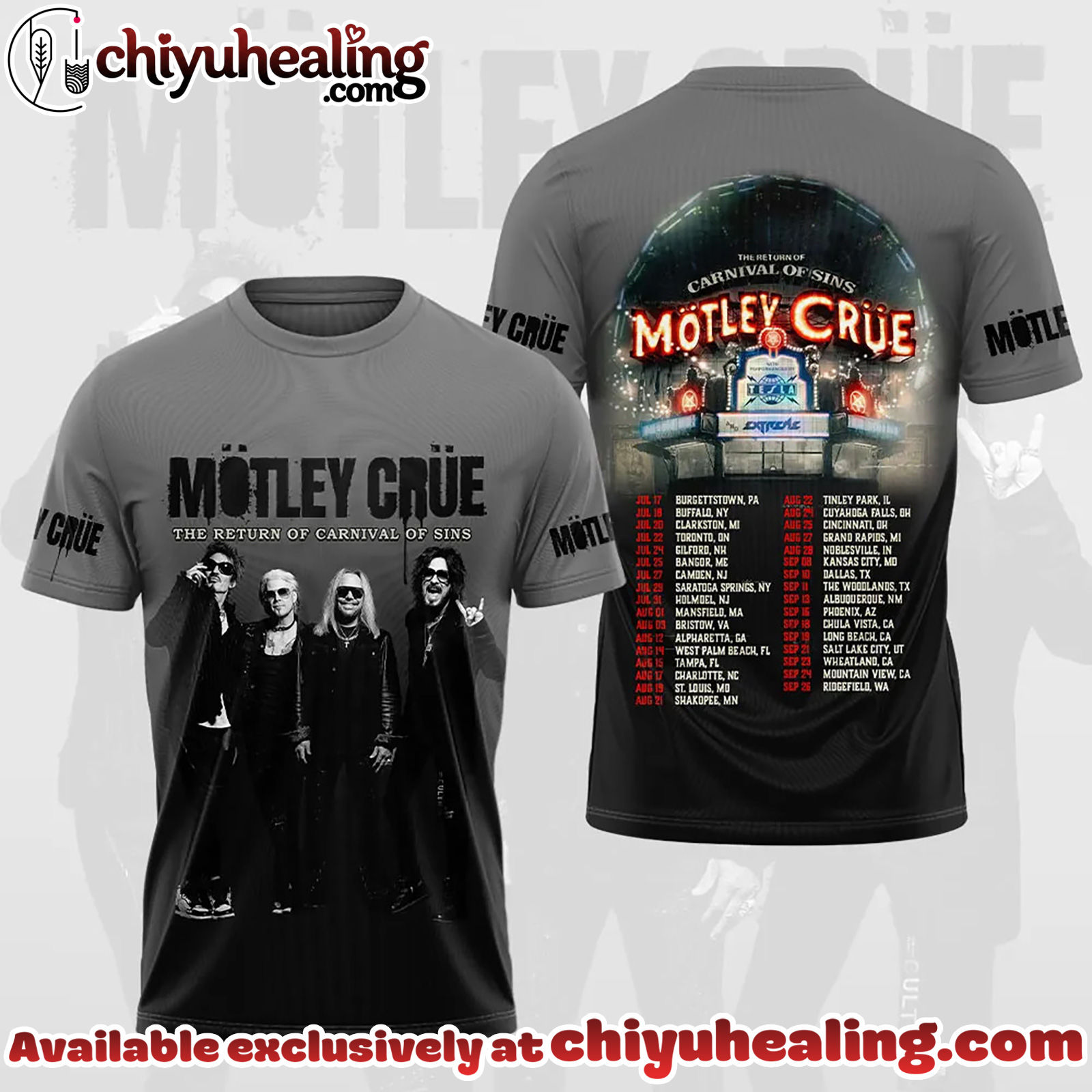 Motley Crue tour 2026 Shirt, Hoodie, Sweatshirt - Ver 3