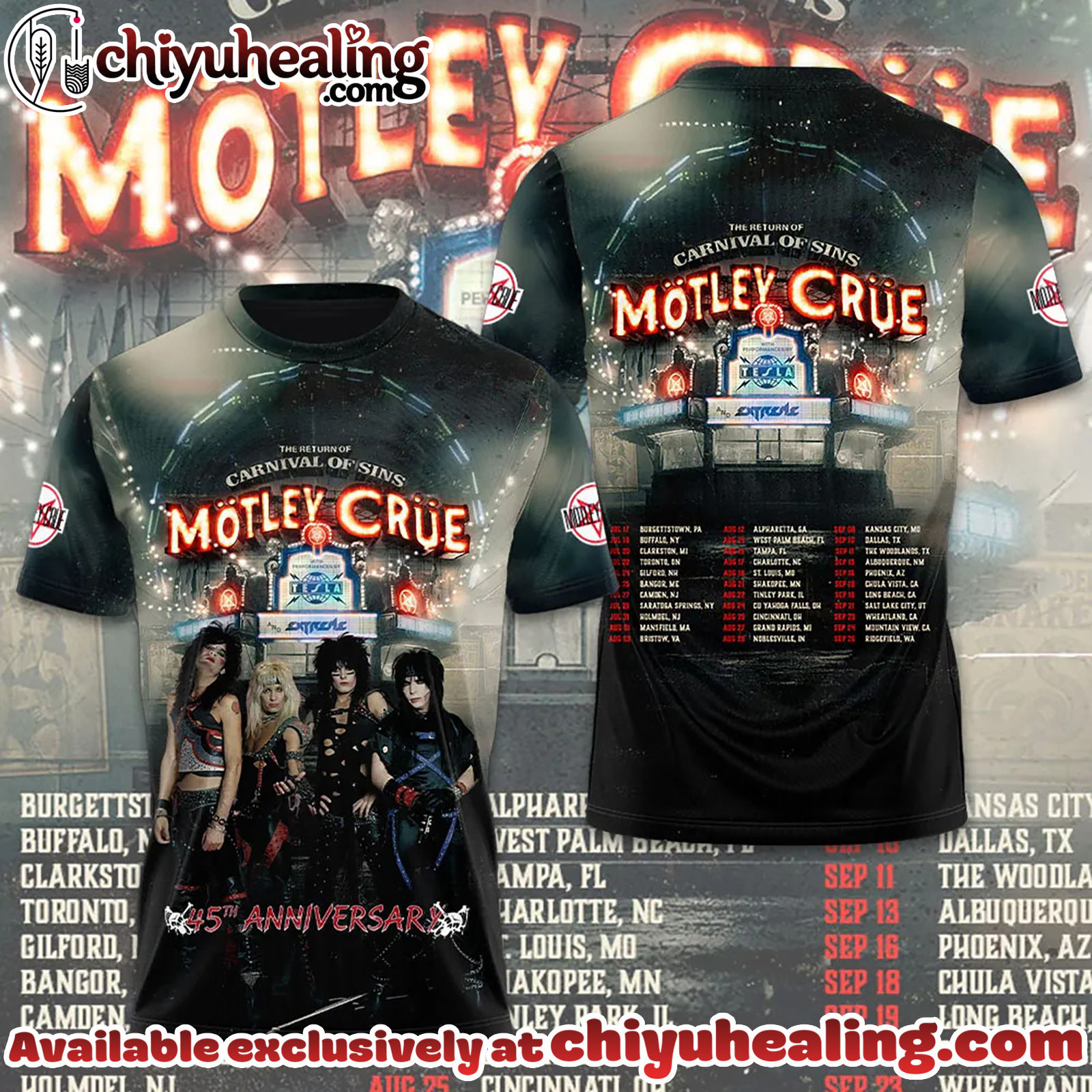 Motley Crue tour 2026 Shirt, Hoodie, Sweatshirt - Ver 7