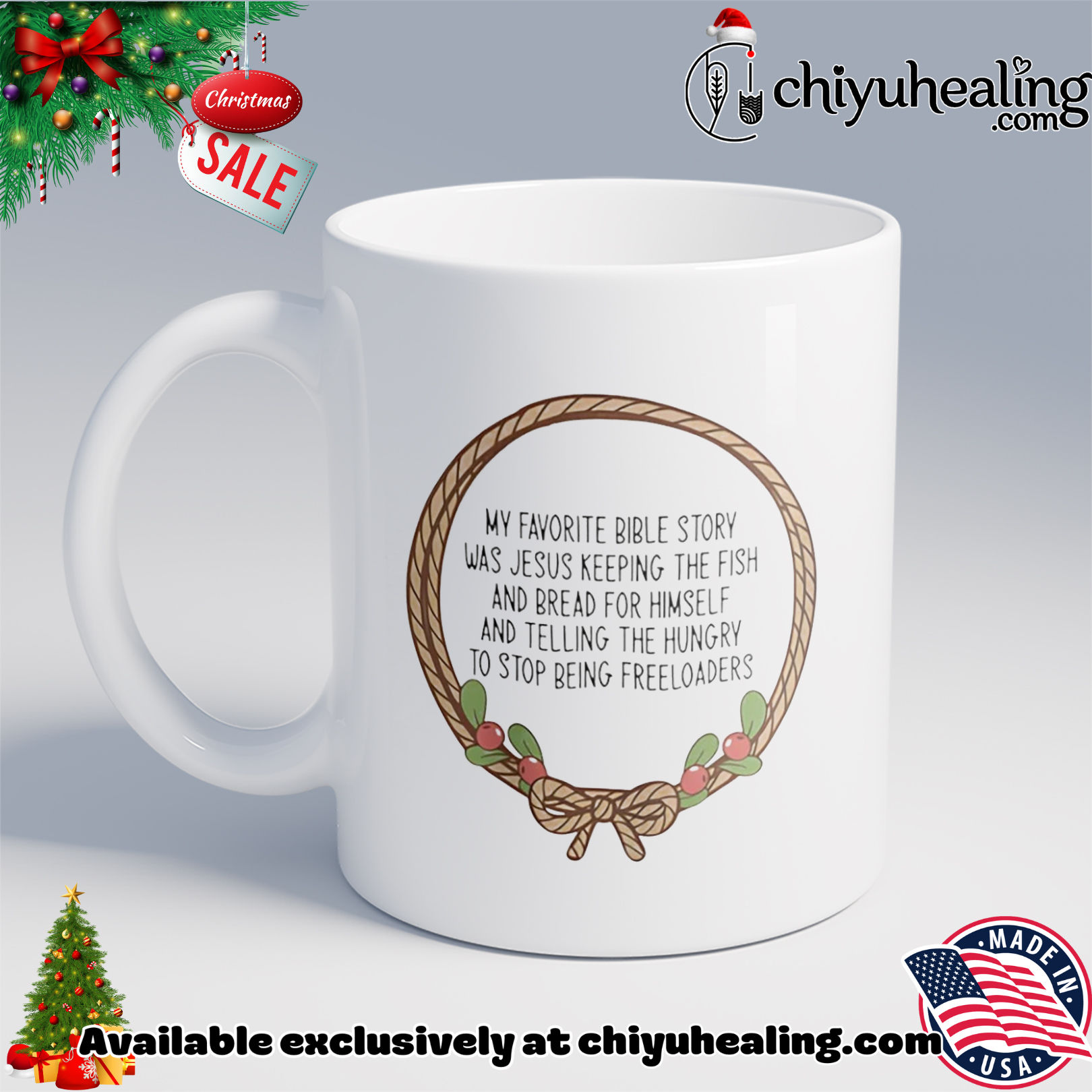 My favorite Bible Story was Jesus keeping the fish and bread of himself shirt, Hoodie, Sweatshirt, Poster Canvas, Mug, Ornaments 6 My favorite Bible Story was Jesus keeping the fish and bread of himself shirt, Hoodie, Sweatshirt, Poster Canvas, Mug, Ornaments