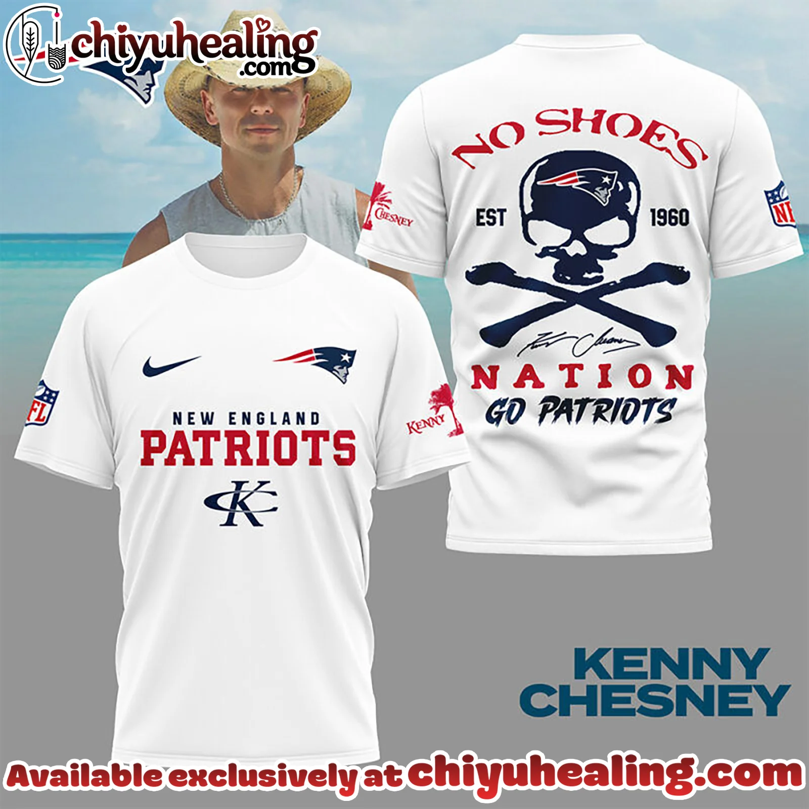 New England Patriots Premium NFL x Kenny Chesney Fan, All Team NFL, Shirt, Hoodie, Sweatshirt