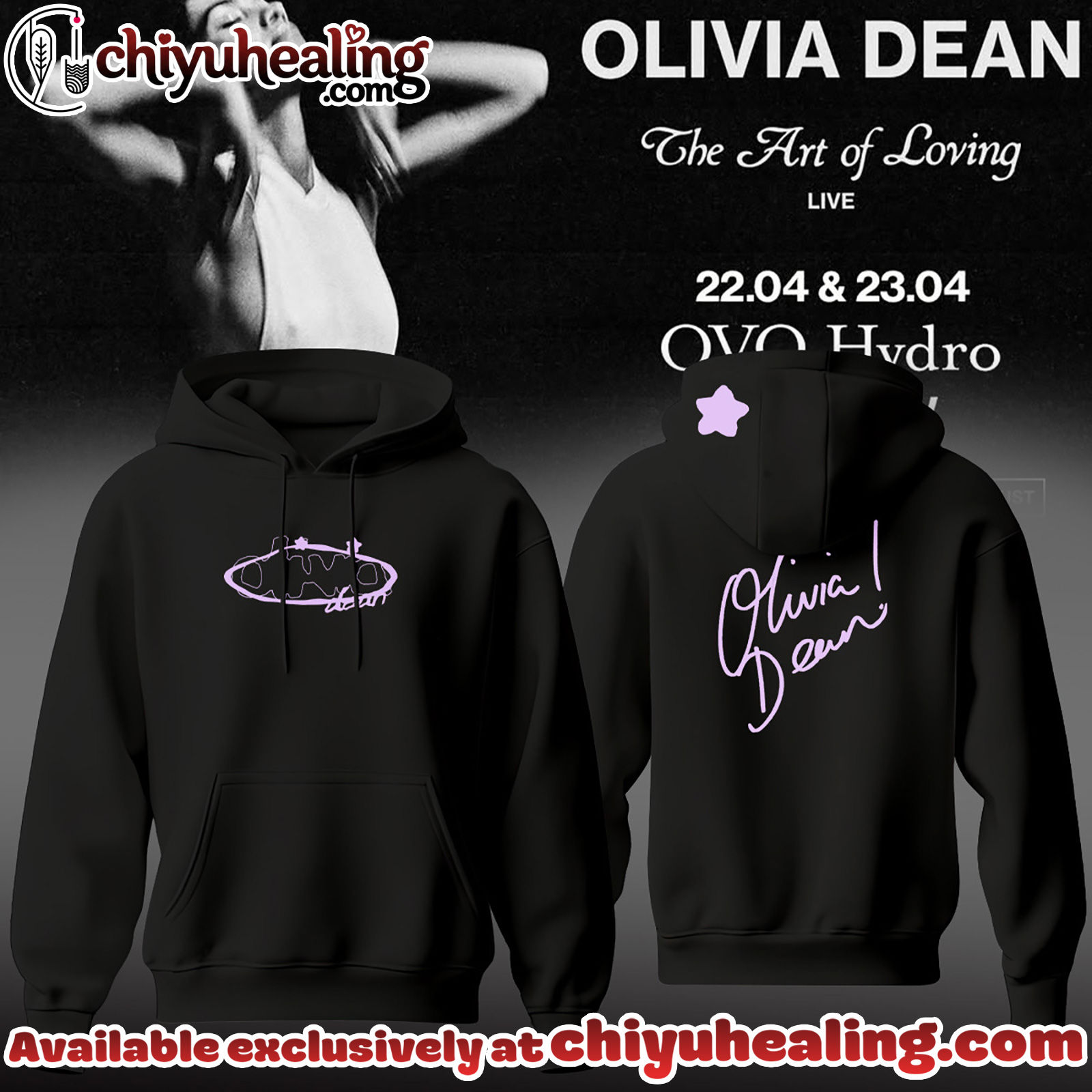 Olivia Dean - The Art of Loving Tour Hoodie - Ver 2
