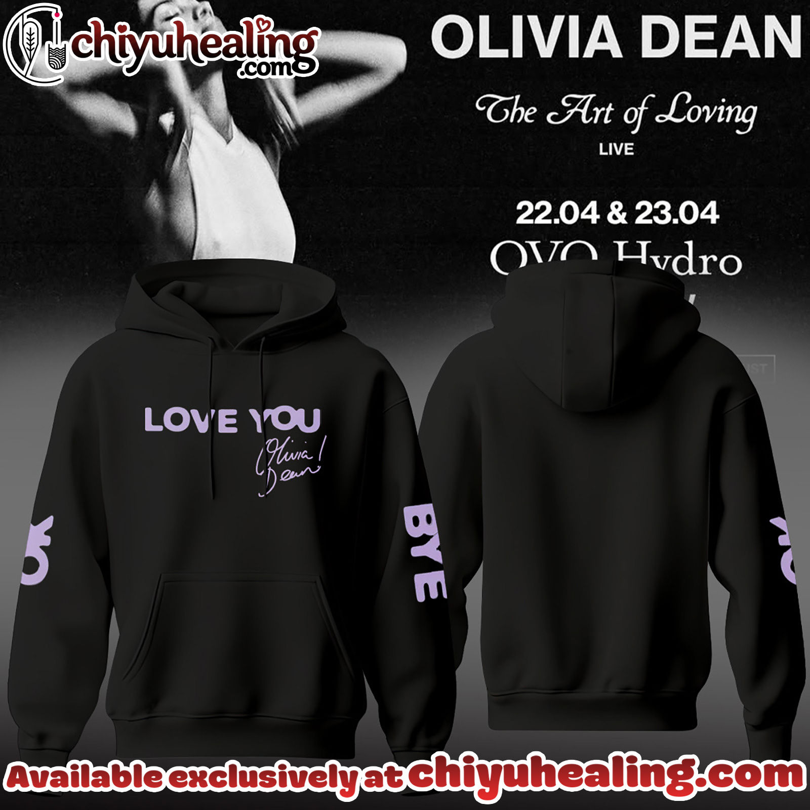 Olivia Dean - The Art of Loving Tour Hoodie - Ver 3