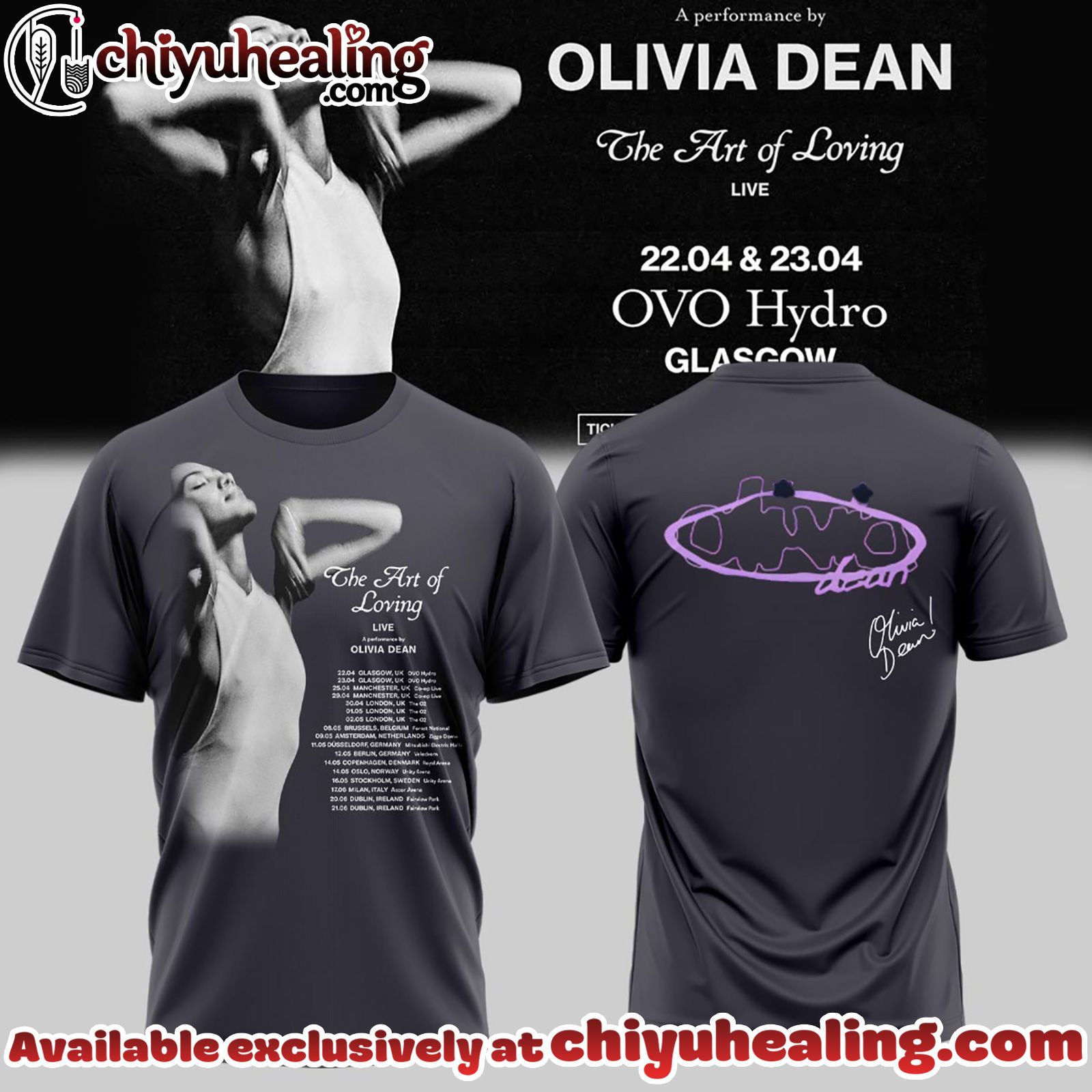 Olivia Dean - The Art of Loving Tour Shirt, Hoodie, Sweatshirt - Ver 2