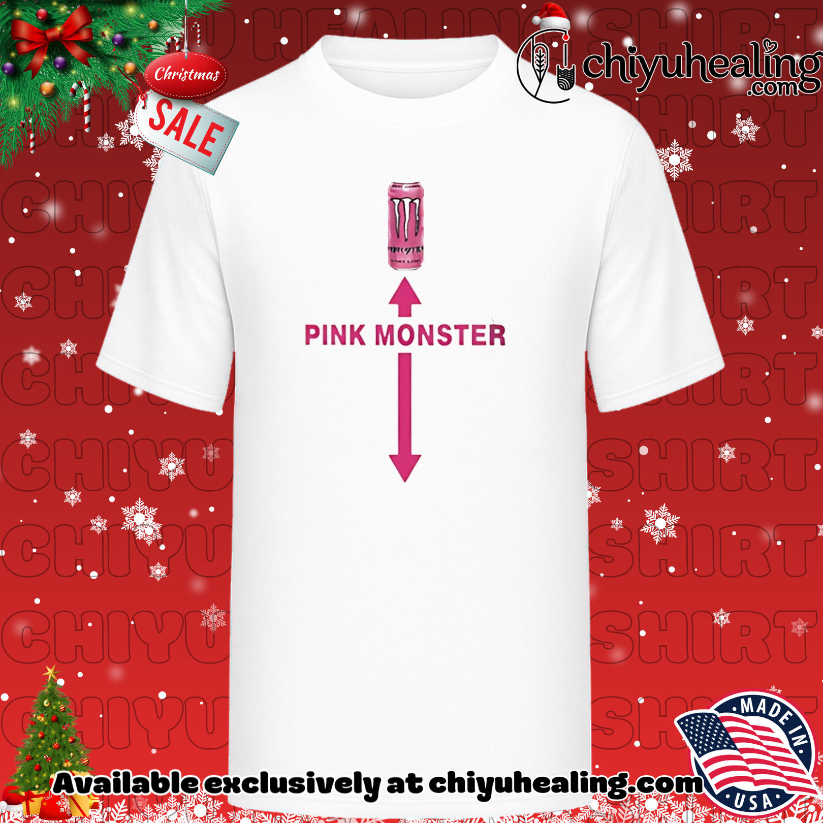 Pink Monster Energy shirt, Hoodie, Sweatshirt, Poster Canvas, Mug, Ornaments