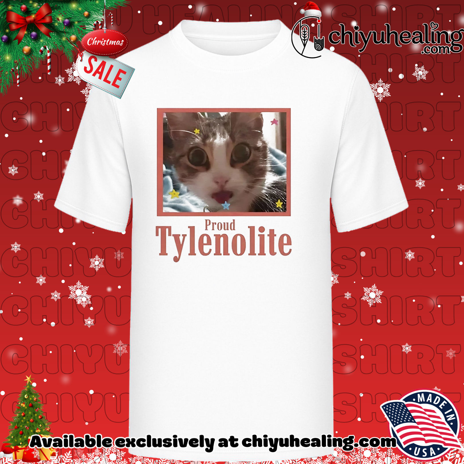 Proud Tylenolite cat cute shirt, Hoodie, Sweatshirt, Poster Canvas, Mug, Ornaments