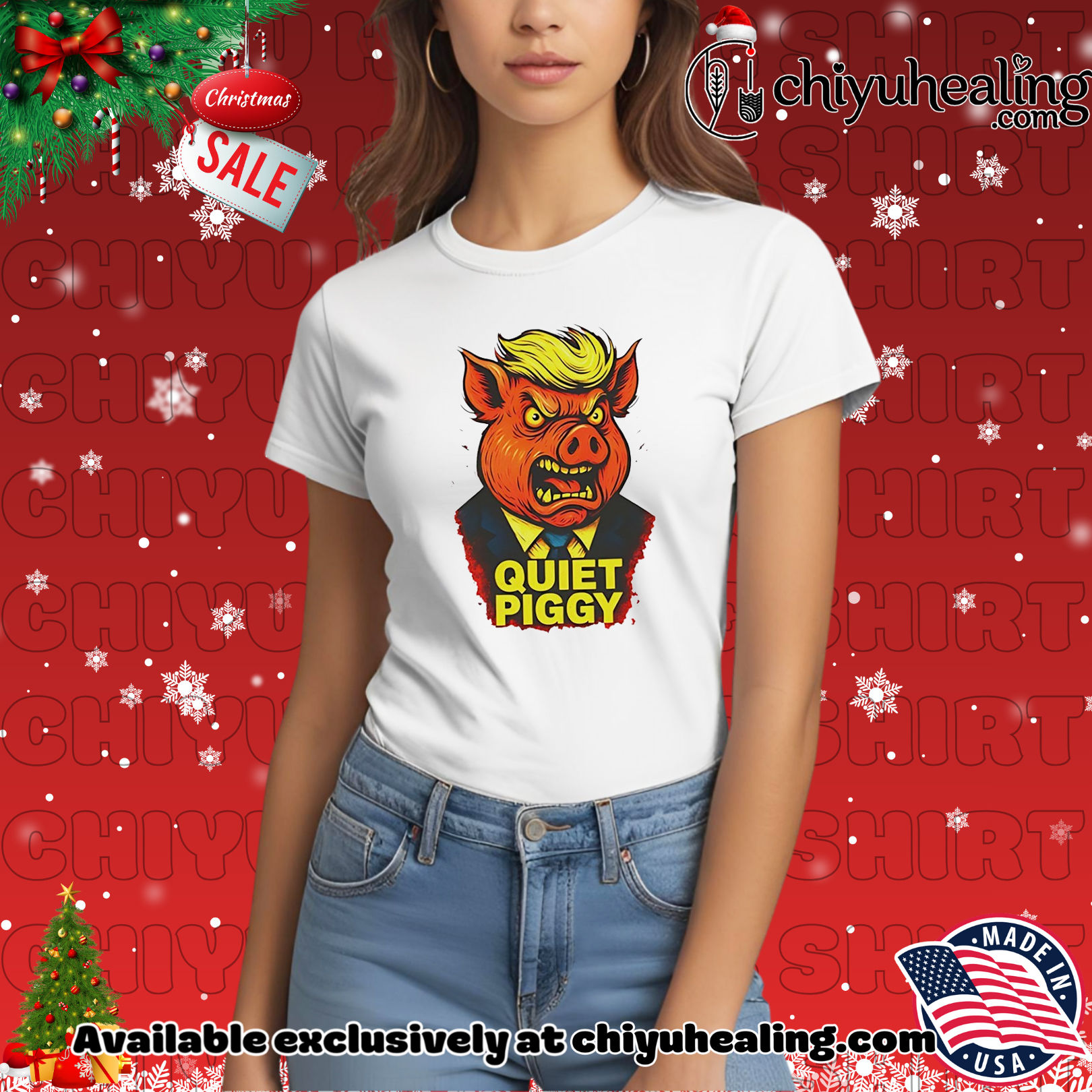 Quiet Piggy pig head graphic shirt, Hoodie, Sweatshirt, Poster Canvas, Mug, Ornaments 7 Quiet Piggy pig head graphic shirt, Hoodie, Sweatshirt, Poster Canvas, Mug, Ornaments