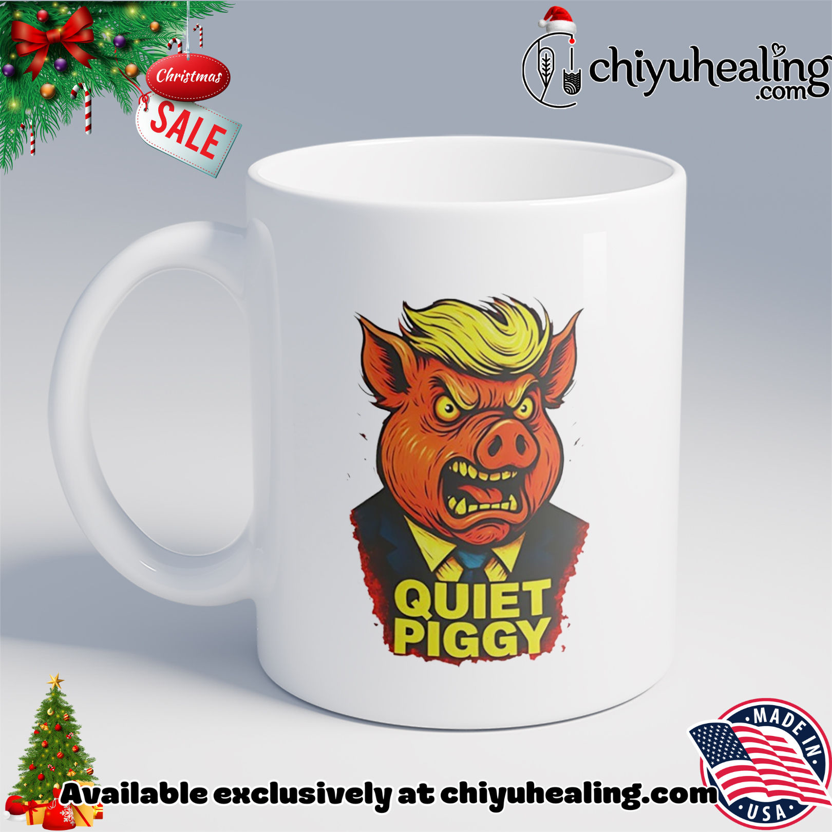 Quiet Piggy pig head graphic shirt, Hoodie, Sweatshirt, Poster Canvas, Mug, Ornaments 6 Quiet Piggy pig head graphic shirt, Hoodie, Sweatshirt, Poster Canvas, Mug, Ornaments