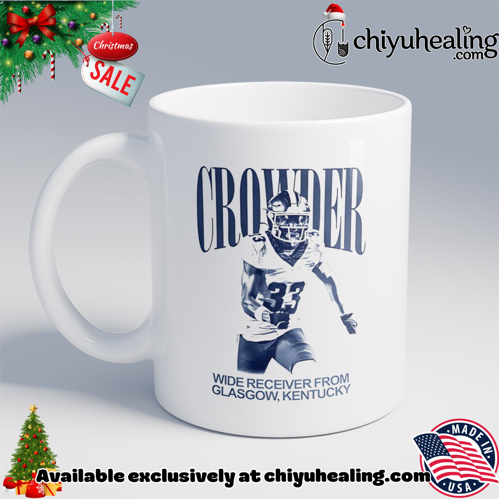 Rico Crowder Kentucky Wildcats Wide Receiver from Glasgow shirt, Hoodie, Sweatshirt, Poster Canvas, Mug, Ornaments 6 Rico Crowder Kentucky Wildcats Wide Receiver from Glasgow shirt, Hoodie, Sweatshirt, Poster Canvas, Mug, Ornaments