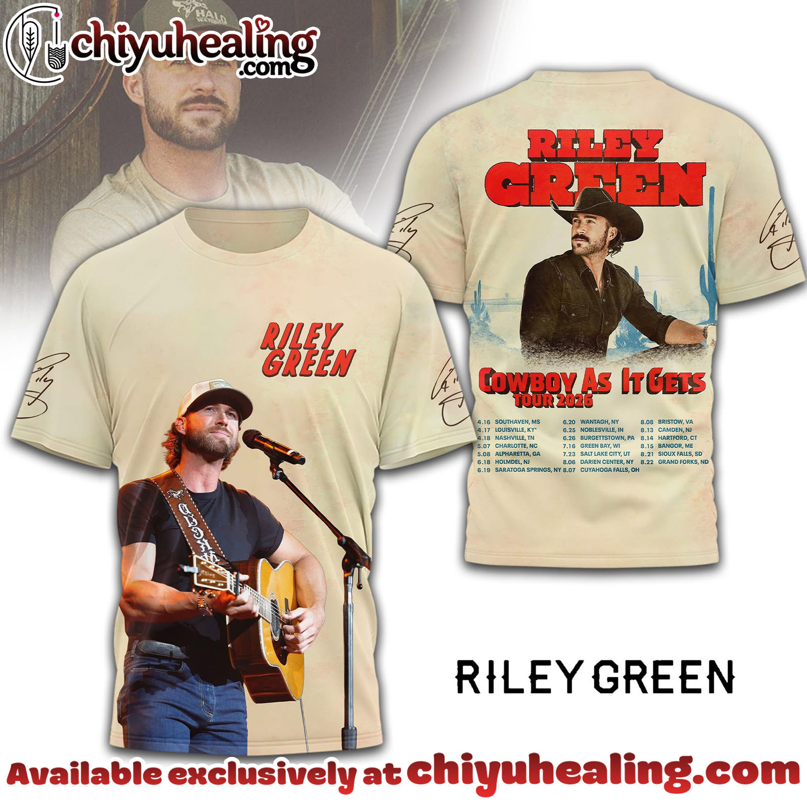 Riley Green fans will love this T-Shirt, Hoodie, Sweatshirt