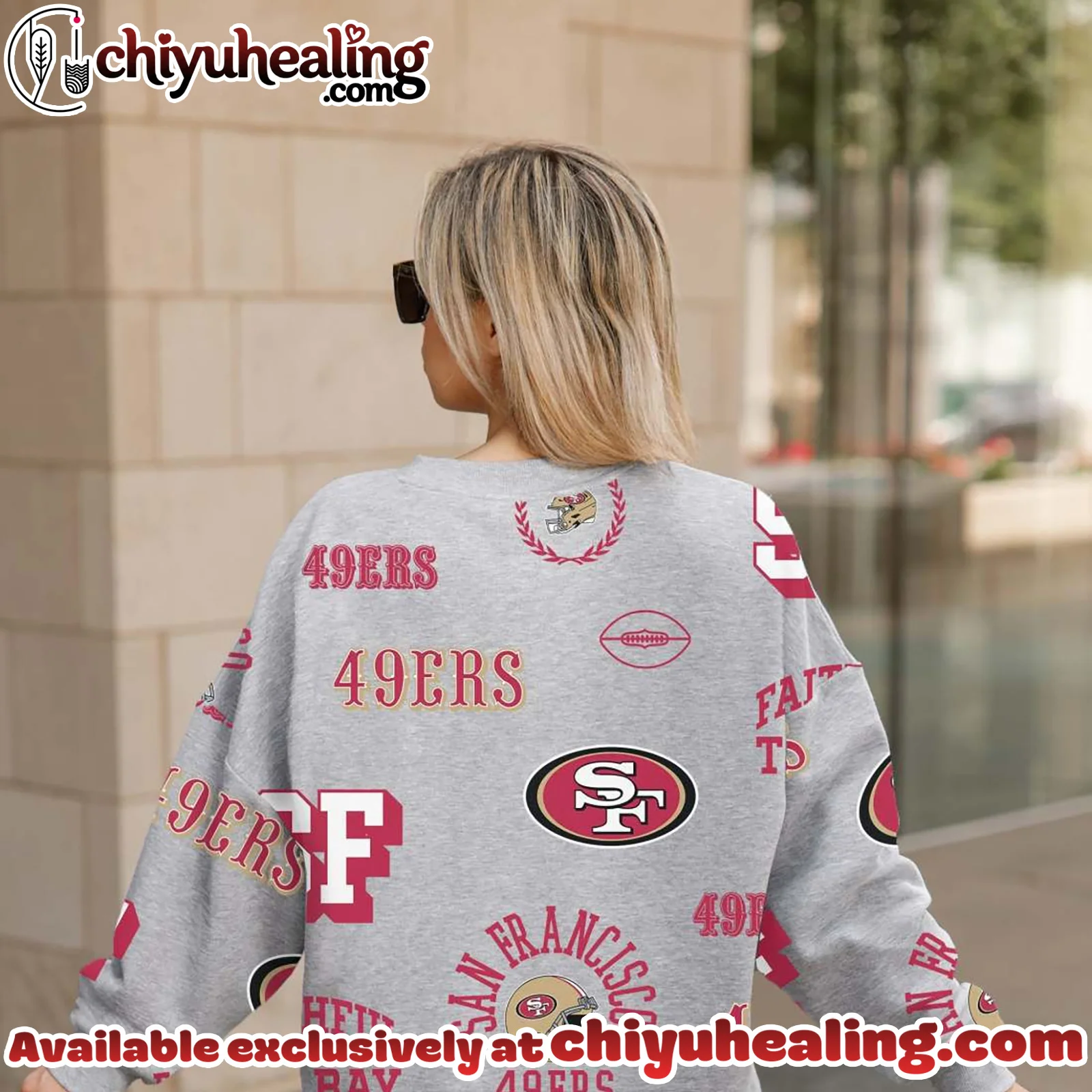 SAN FRANCISCO 49ERS ALWAYS ON REPEAT PREMIUM FLEECE CREW SWEATSHIRT, Shirt, Hoodie, All Team NFL SAN FRANCISCO 49ERS ALWAYS ON REPEAT PREMIUM FLEECE CREW SWEATSHIRT, Shirt, Hoodie, All Team NFL