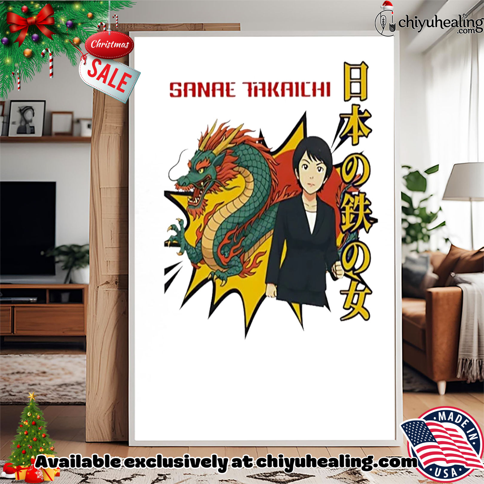 Sanae Takaichi AnimeIron Lady of Japan Vintage shirt, Hoodie, Sweatshirt, Poster Canvas, Mug, Ornaments Sanae Takaichi AnimeIron Lady of Japan Vintage shirt, Hoodie, Sweatshirt, Poster Canvas, Mug, Ornaments