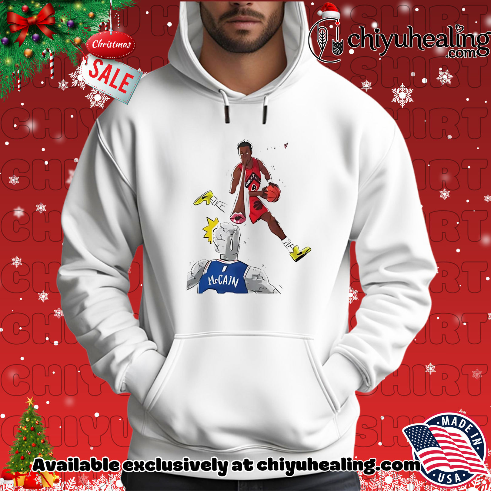 Scottie Barnes Blew A Kiss At Jared McCain paint shirt, Hoodie, Sweatshirt, Poster Canvas, Mug, Ornaments 2 Scottie Barnes Blew A Kiss At Jared McCain paint shirt, Hoodie, Sweatshirt, Poster Canvas, Mug, Ornaments