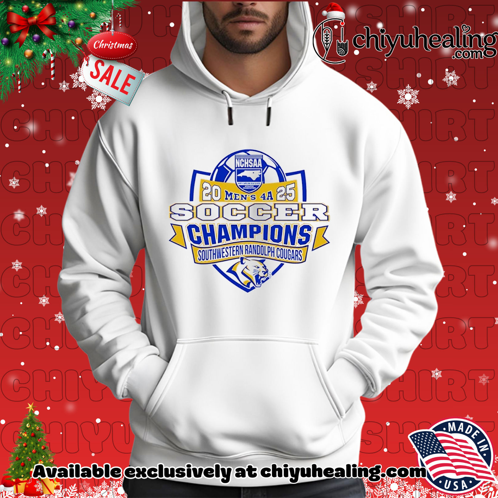 Southwestern Randolph Cougars 2025 NCHSAA Soccer Division 4A Champions Christmas ornament, Hoodie, Sweatshirt, Poster Canvas, Mug, Ornaments 2 Southwestern Randolph Cougars 2025 NCHSAA Soccer Division 4A Champions Christmas ornament, Hoodie, Sweatshirt, Poster Canvas, Mug, Ornaments