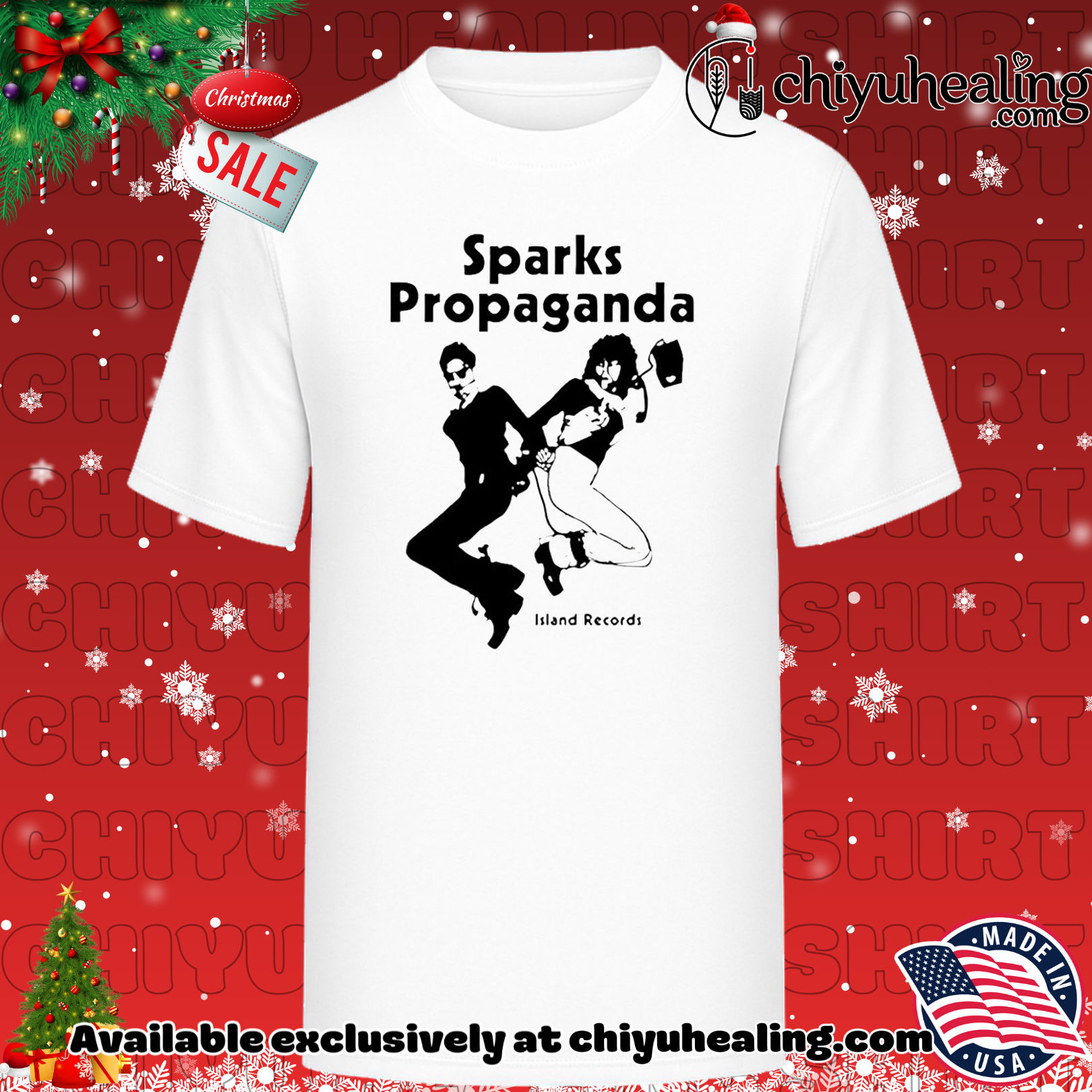 Sparks Propaganda Island Records shirt, Hoodie, Sweatshirt, Poster Canvas, Mug, Ornaments