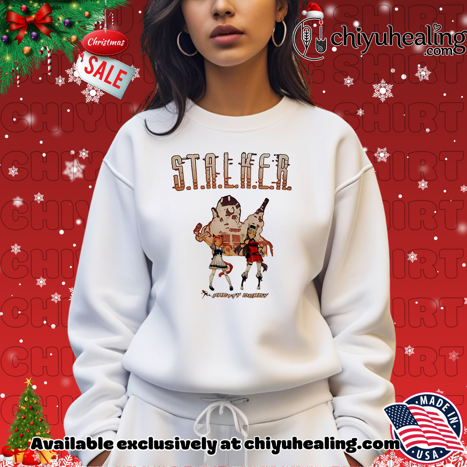 Stalker Pretty Derby Anime shirt, Hoodie, Sweatshirt, Poster Canvas, Mug, Ornaments Stalker Pretty Derby Anime shirt, Hoodie, Sweatshirt, Poster Canvas, Mug, Ornaments