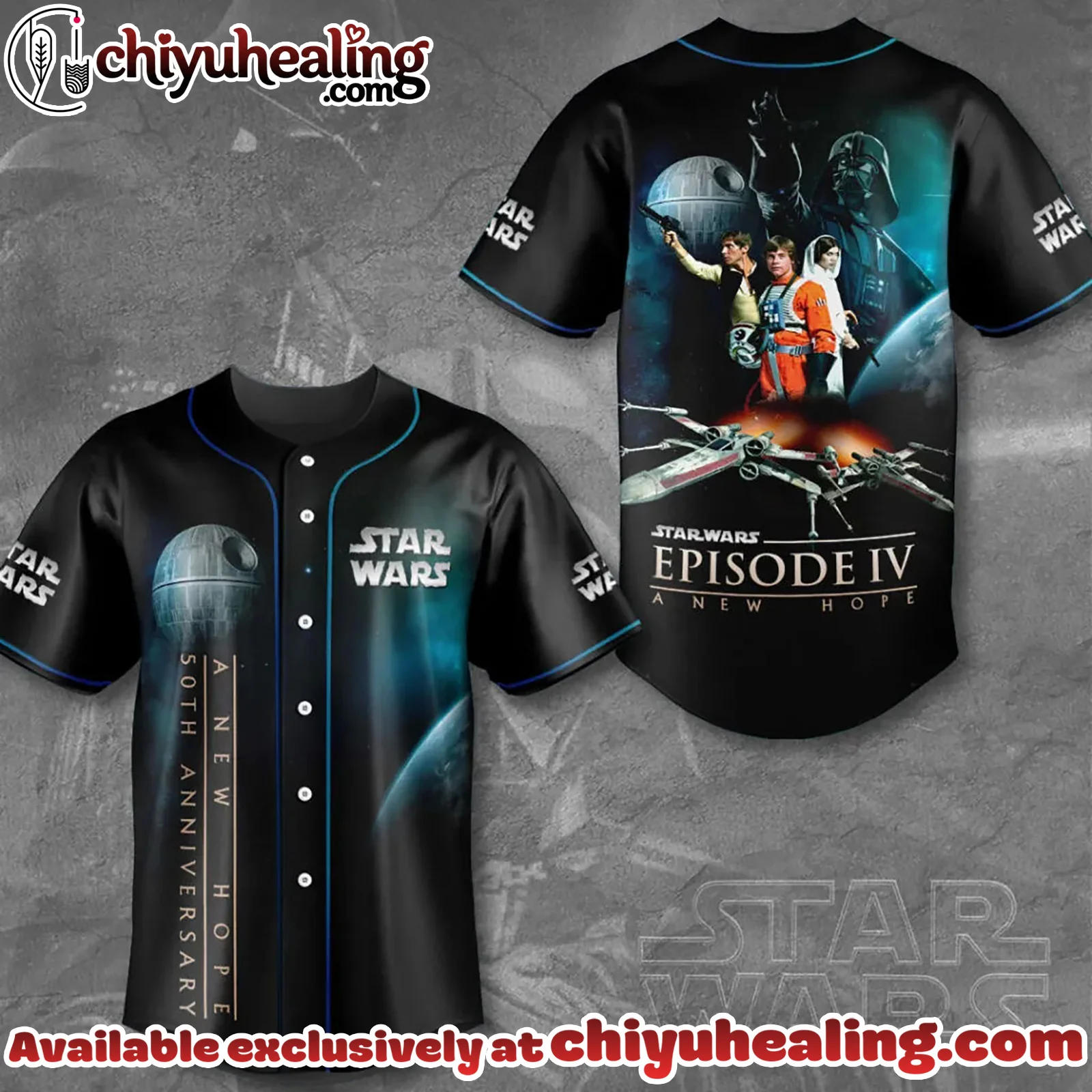 Star Wars 50th Anniversary Baseball Jersey - Ver 2