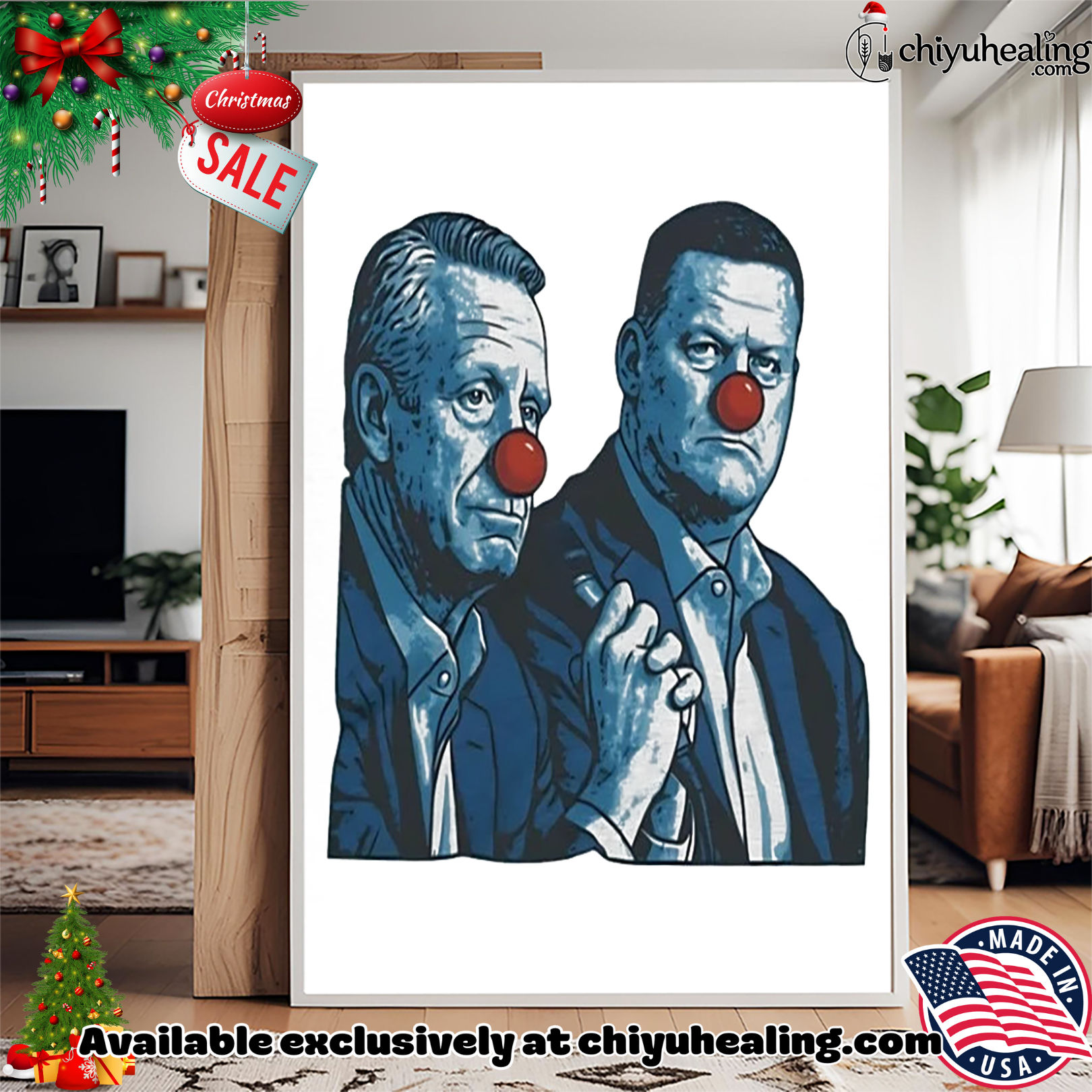 Steve Phelps and Richard Childress NASCAR Clowns shirt, Hoodie, Sweatshirt, Poster Canvas, Mug, Ornaments Steve Phelps and Richard Childress NASCAR Clowns shirt, Hoodie, Sweatshirt, Poster Canvas, Mug, Ornaments