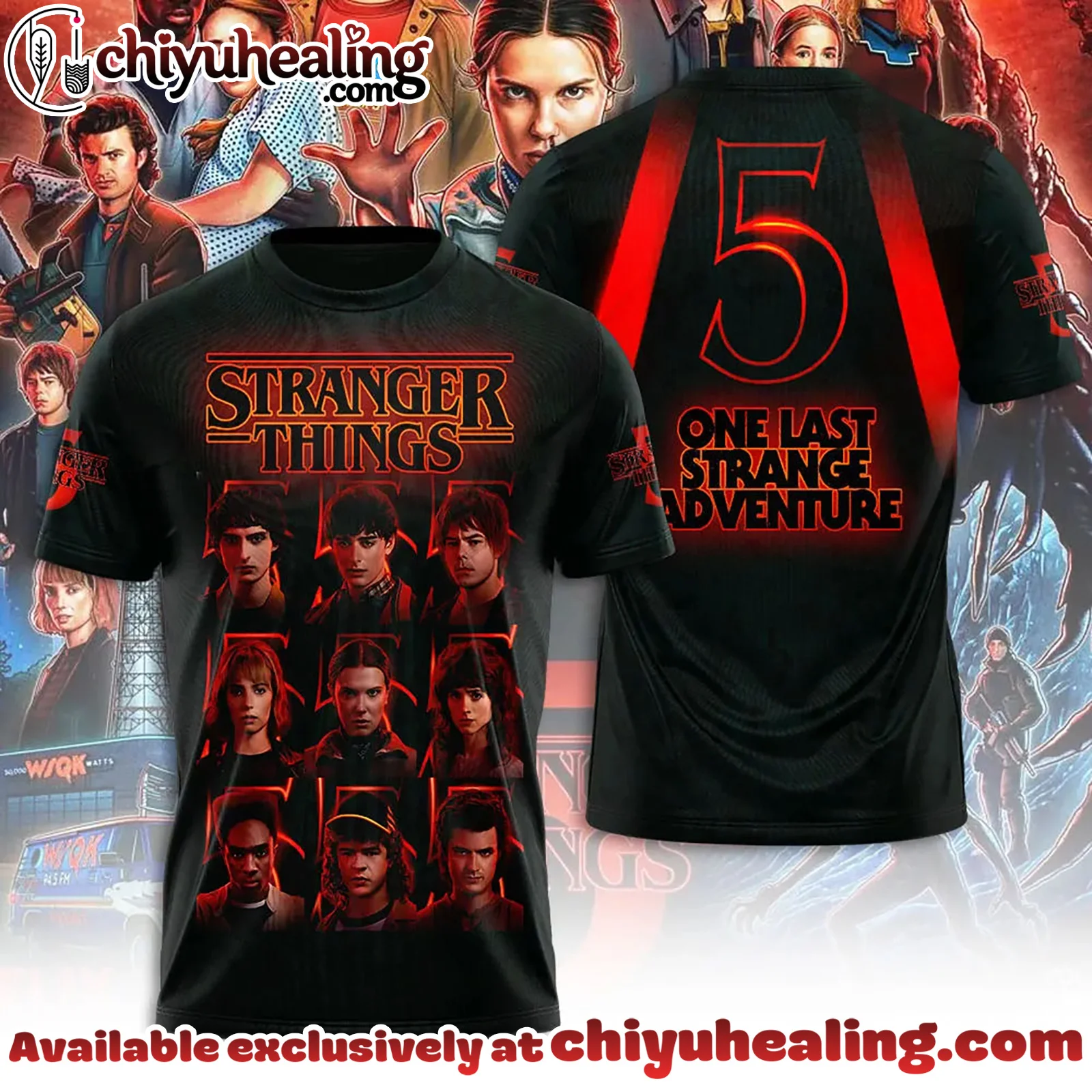 Stranger Things 5 Shirt, Hoodie, Sweatshirt - Ver 3