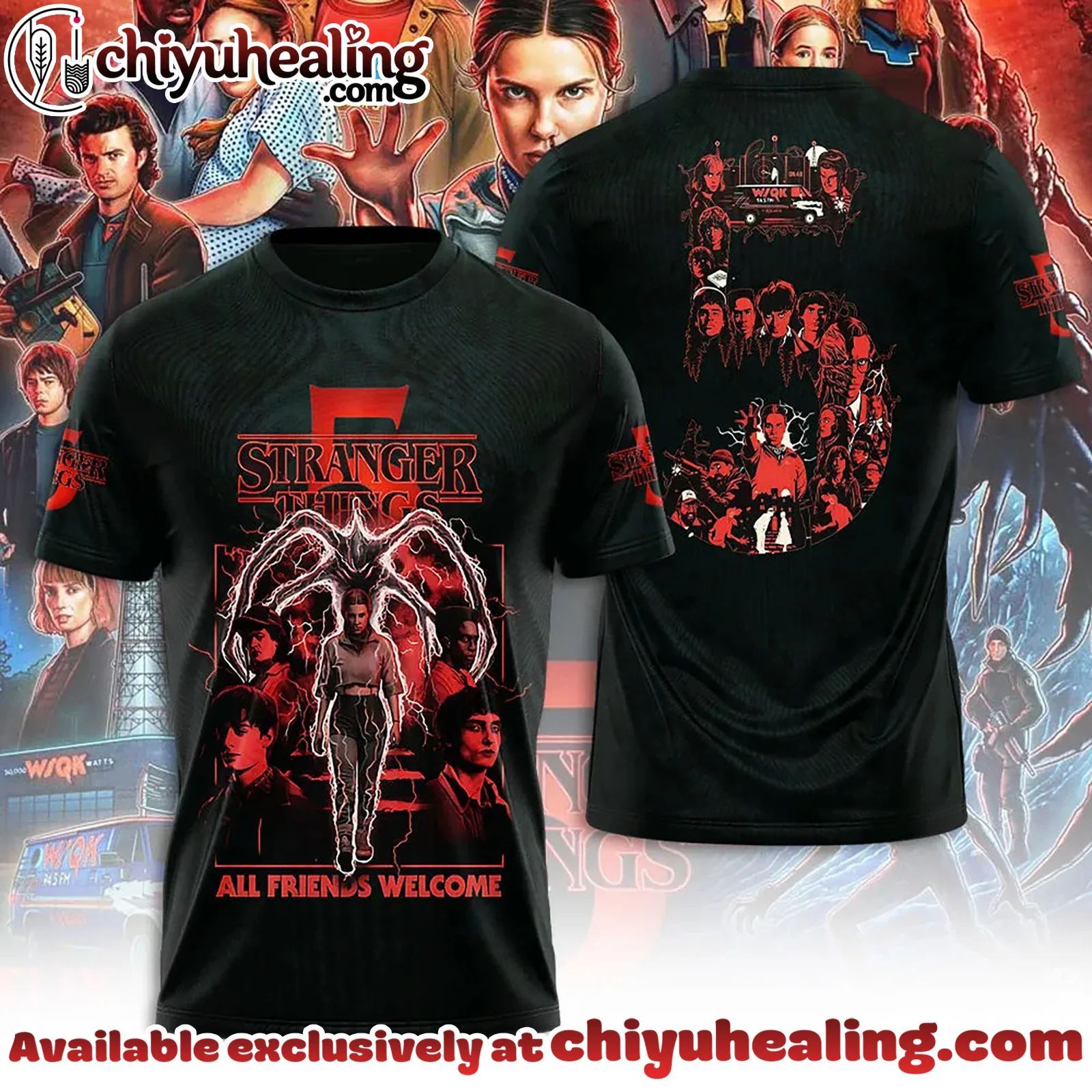 Stranger Things 5 Shirt, Hoodie, Sweatshirt - Ver 4