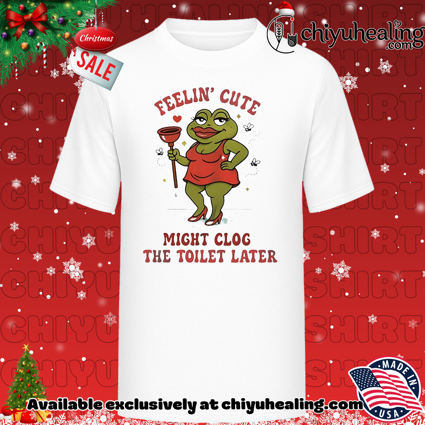 Swap feeling cute might clog the toilet later Frog shirt, Hoodie, Sweatshirt, Poster Canvas, Mug, Ornaments