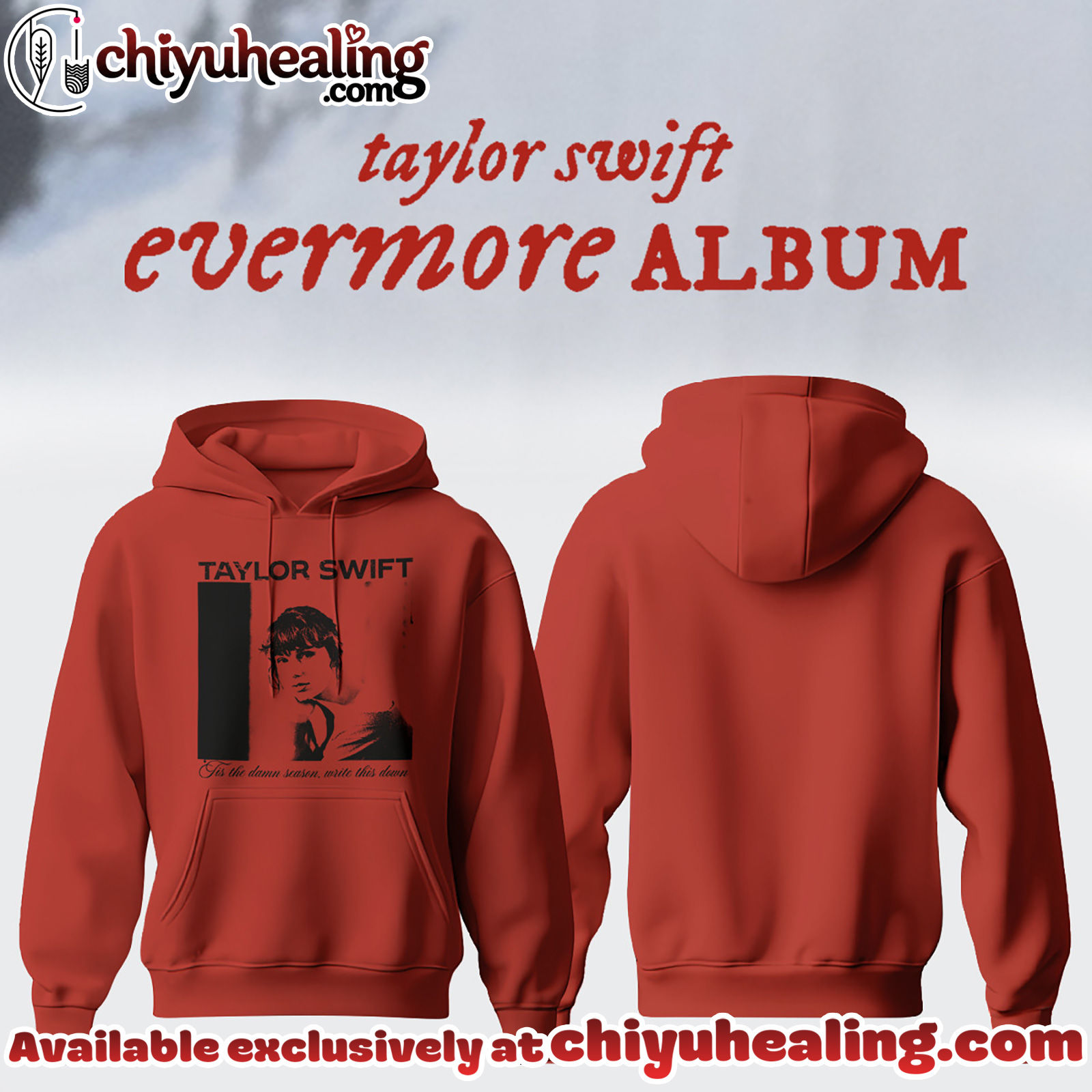 Taylor Swift Evermore Album Vintage Hoodie - 2026 Christmas Collection