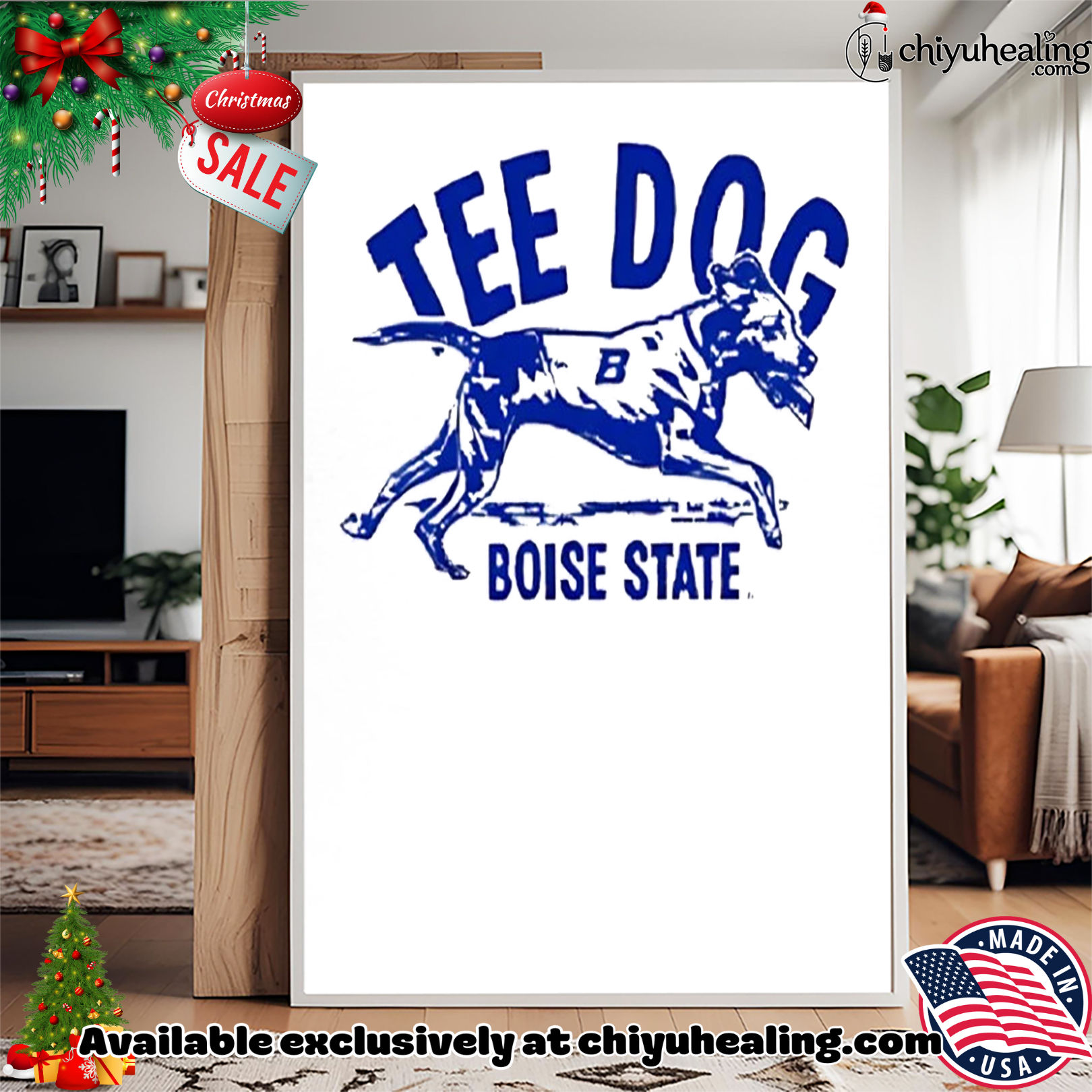 Tee dog Boise State shirt, Hoodie, Sweatshirt, Poster Canvas, Mug, Ornaments Tee dog Boise State shirt, Hoodie, Sweatshirt, Poster Canvas, Mug, Ornaments