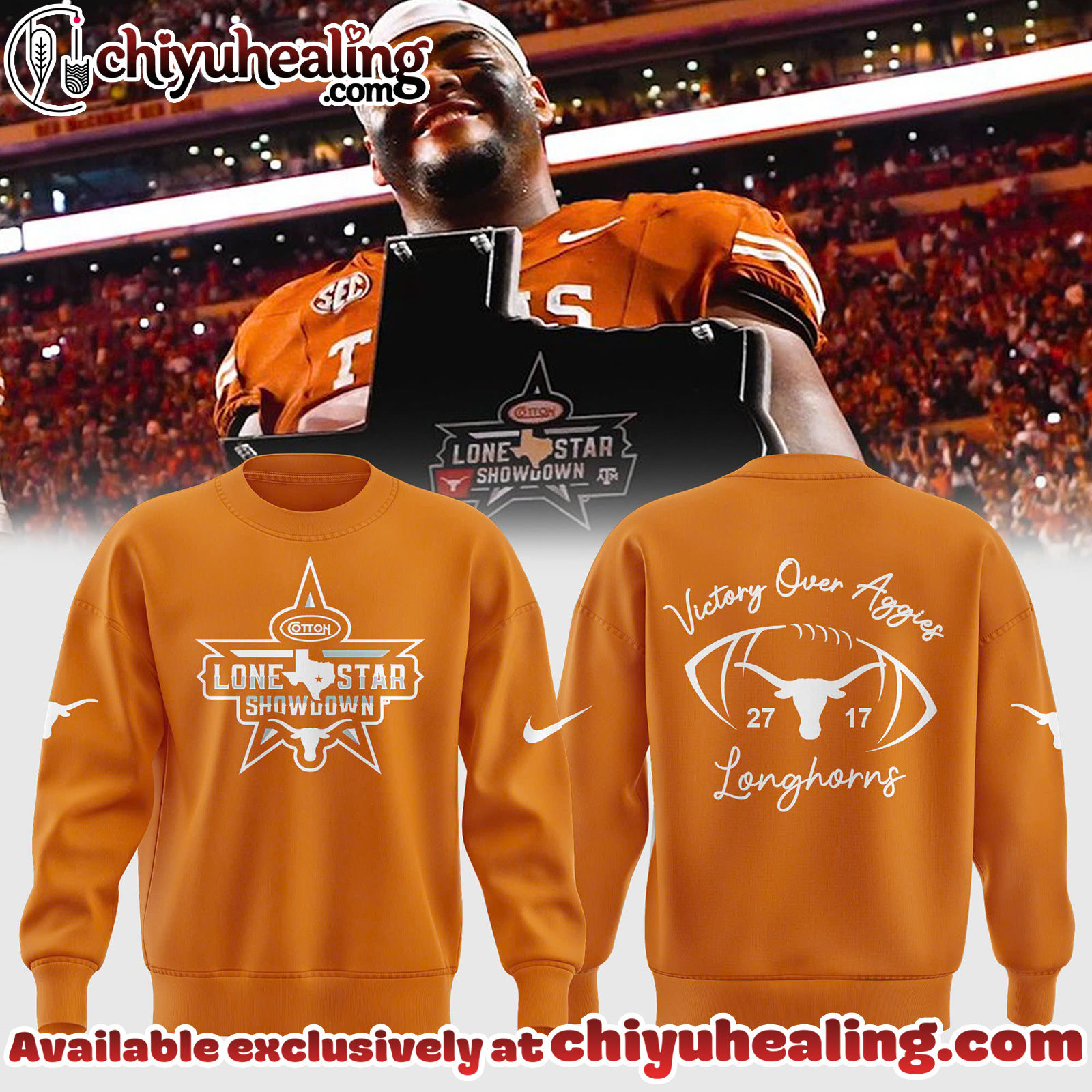 Texas Longhorns Victory Over Aggies - Ver 2