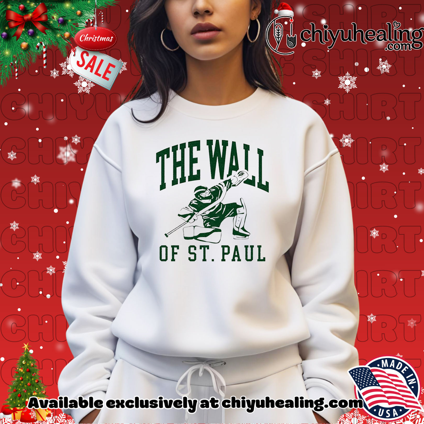 The Wall of St Paul hockey shirt, Hoodie, Sweatshirt, Poster Canvas, Mug, Ornaments The Wall of St Paul hockey shirt, Hoodie, Sweatshirt, Poster Canvas, Mug, Ornaments