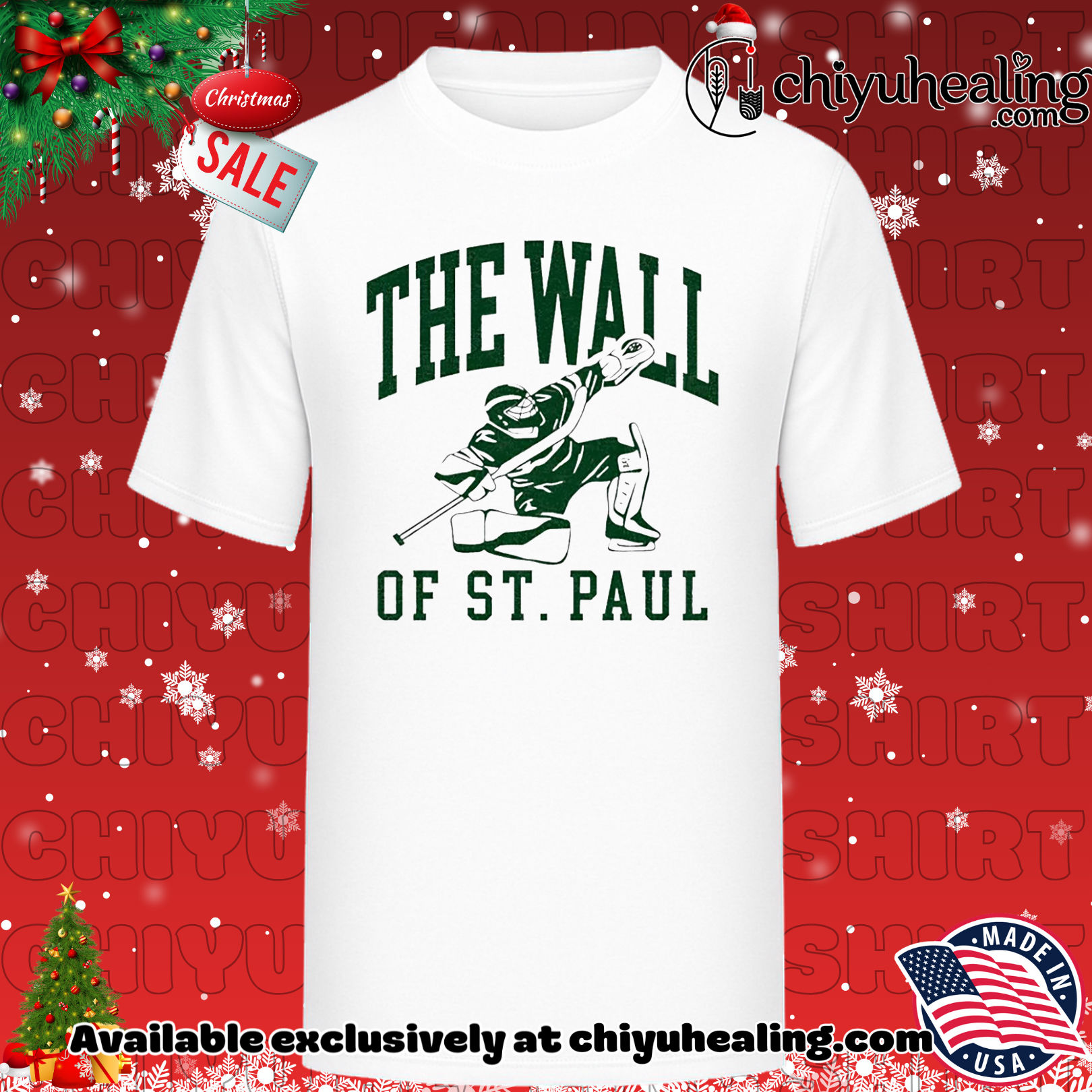 The Wall of St Paul hockey shirt, Hoodie, Sweatshirt, Poster Canvas, Mug, Ornaments