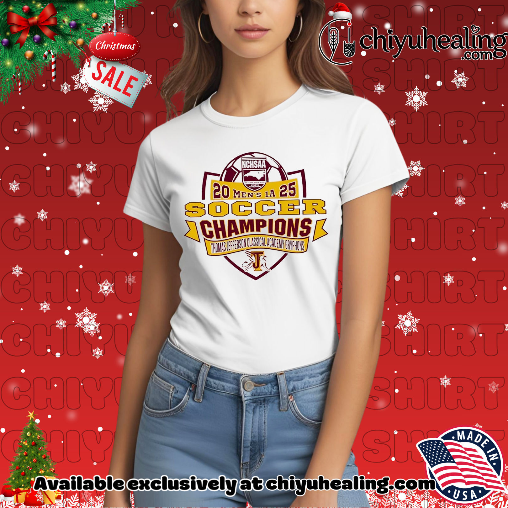 Thomas Jefferson Classical Academy Gryphons NCHSAA Soccer Division1A Champions 2025 Christmas ornament, Hoodie, Sweatshirt, Poster Canvas, Mug, Ornaments 7 Thomas Jefferson Classical Academy Gryphons NCHSAA Soccer Division1A Champions 2025 Christmas ornament, Hoodie, Sweatshirt, Poster Canvas, Mug, Ornaments