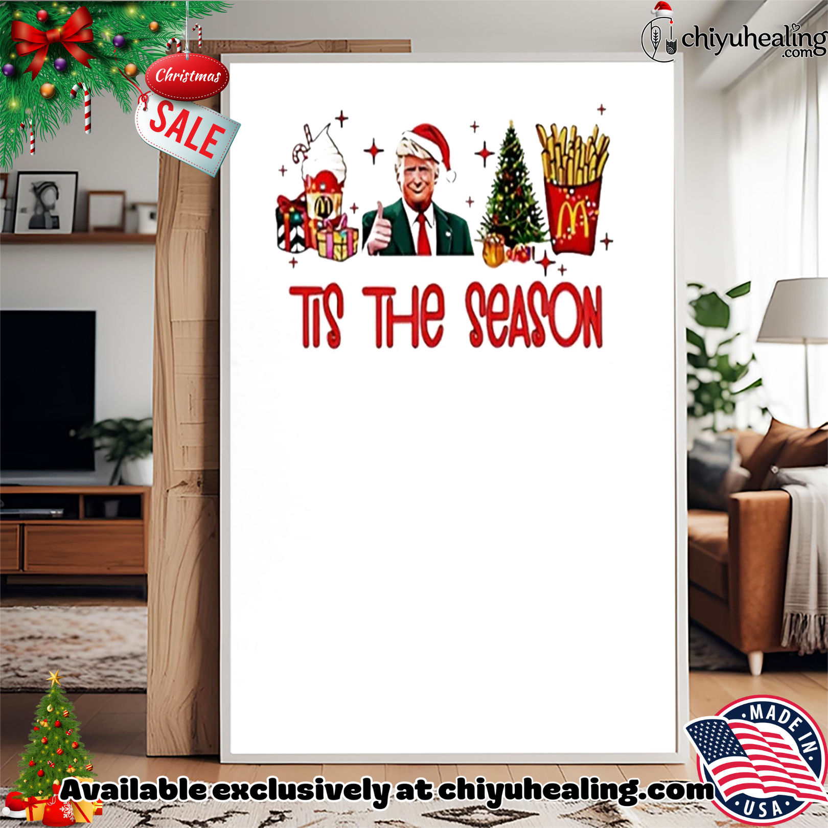 Tis the season Donald Trump Christmas shirt, Hoodie, Sweatshirt, Poster Canvas, Mug, Ornaments Tis the season Donald Trump Christmas shirt, Hoodie, Sweatshirt, Poster Canvas, Mug, Ornaments