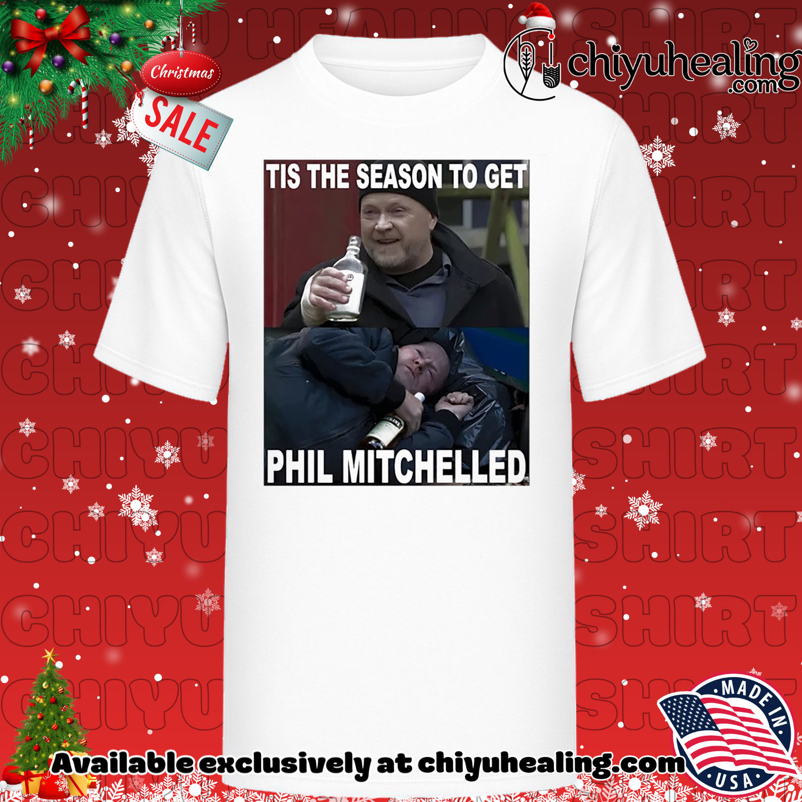 Tis The Season to Get Phil Mitchelled Christmas ornament, Hoodie, Sweatshirt, Poster Canvas, Mug, Ornaments