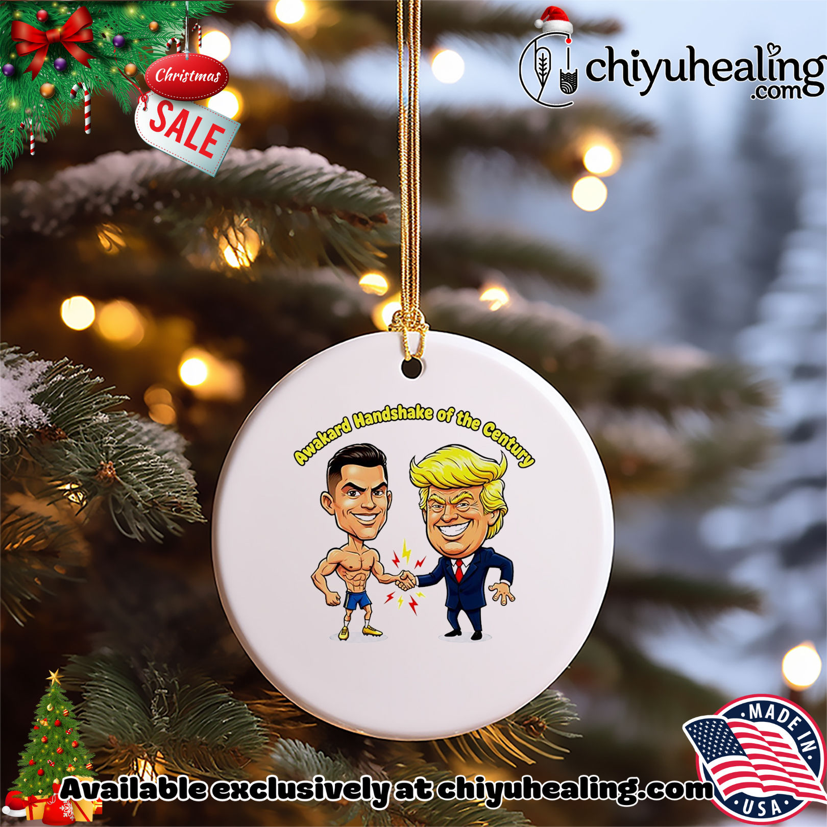 Trump and Ronaldo Awkward Handshake of the Century shirt, Hoodie, Sweatshirt, Poster Canvas, Mug, Ornaments 5 Trump and Ronaldo Awkward Handshake of the Century shirt, Hoodie, Sweatshirt, Poster Canvas, Mug, Ornaments