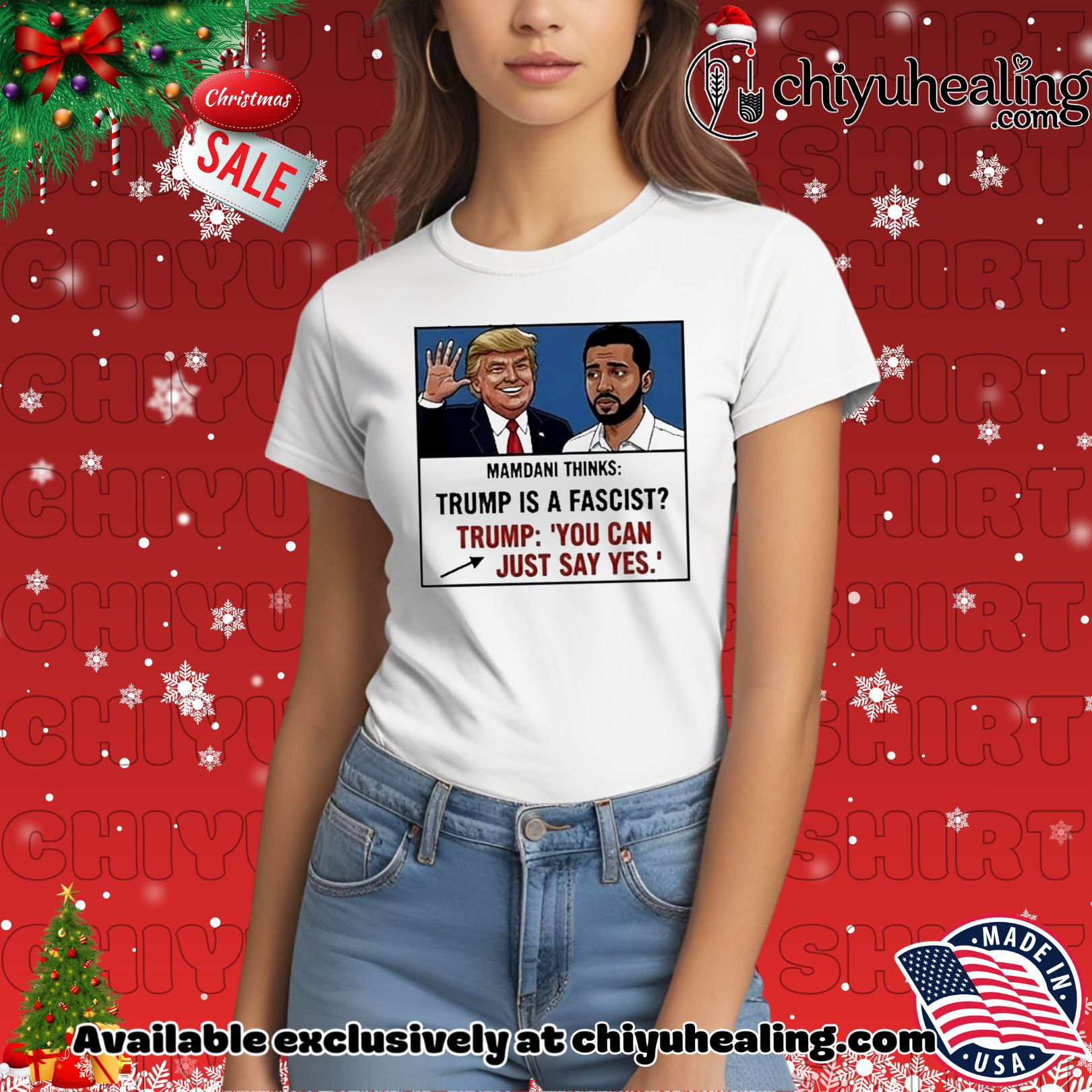 Trump And Zohran Mamdani Thinks You Can Just Say Yes shirt, Hoodie, Sweatshirt, Poster Canvas, Mug, Ornaments 7 Trump And Zohran Mamdani Thinks You Can Just Say Yes shirt, Hoodie, Sweatshirt, Poster Canvas, Mug, Ornaments