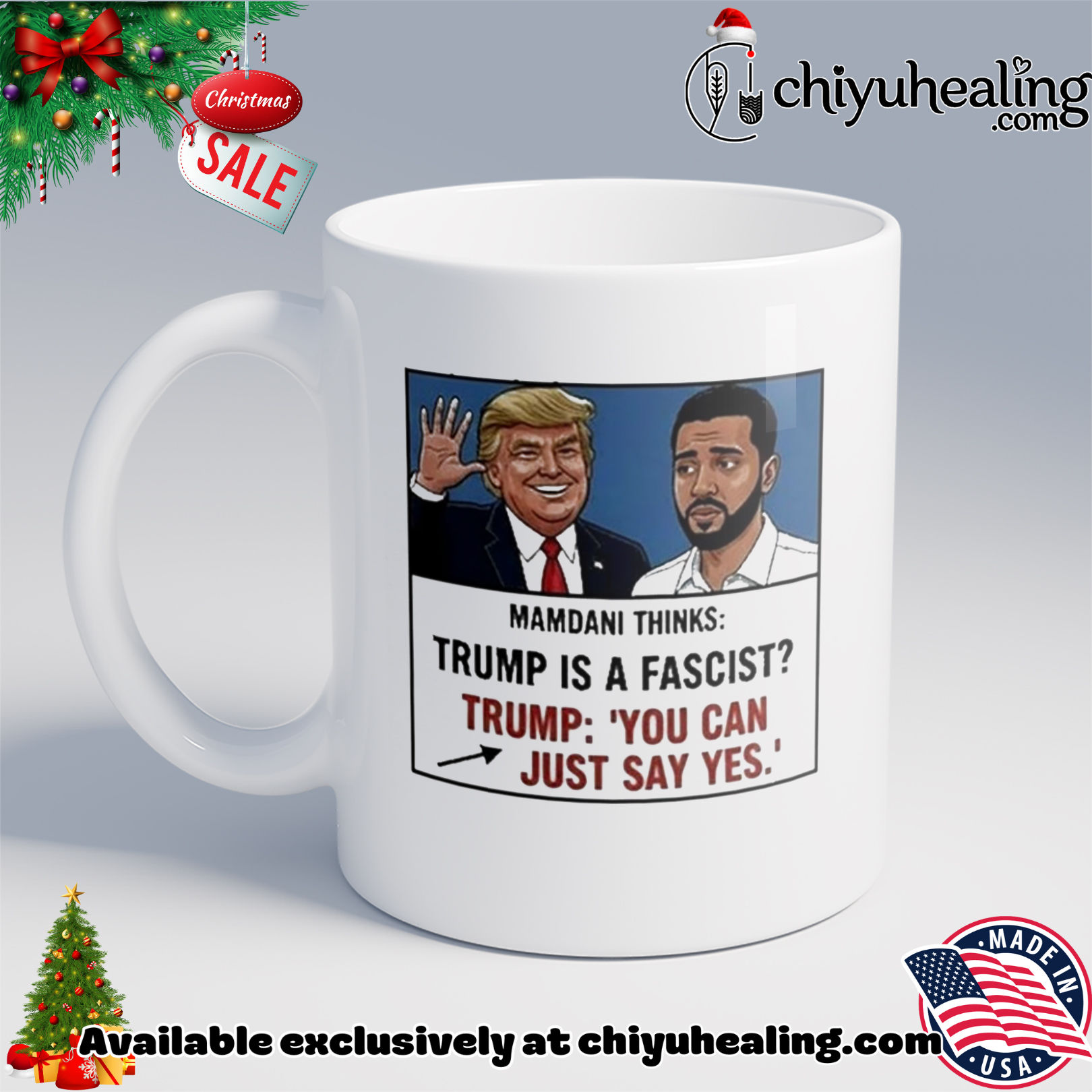 Trump And Zohran Mamdani Thinks You Can Just Say Yes shirt, Hoodie, Sweatshirt, Poster Canvas, Mug, Ornaments 6 Trump And Zohran Mamdani Thinks You Can Just Say Yes shirt, Hoodie, Sweatshirt, Poster Canvas, Mug, Ornaments