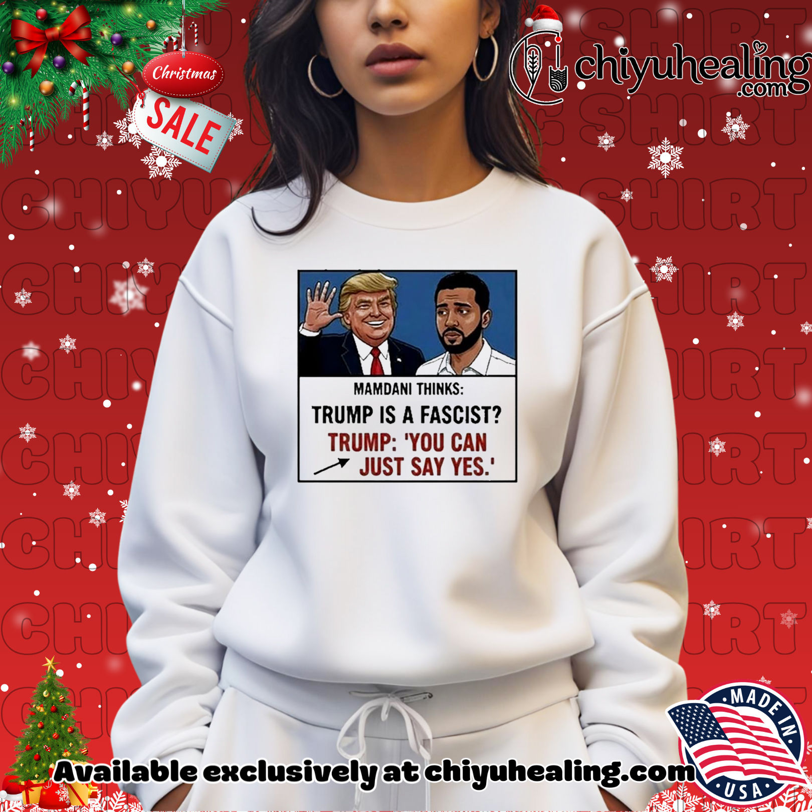 Trump And Zohran Mamdani Thinks You Can Just Say Yes shirt, Hoodie, Sweatshirt, Poster Canvas, Mug, Ornaments Trump And Zohran Mamdani Thinks You Can Just Say Yes shirt, Hoodie, Sweatshirt, Poster Canvas, Mug, Ornaments