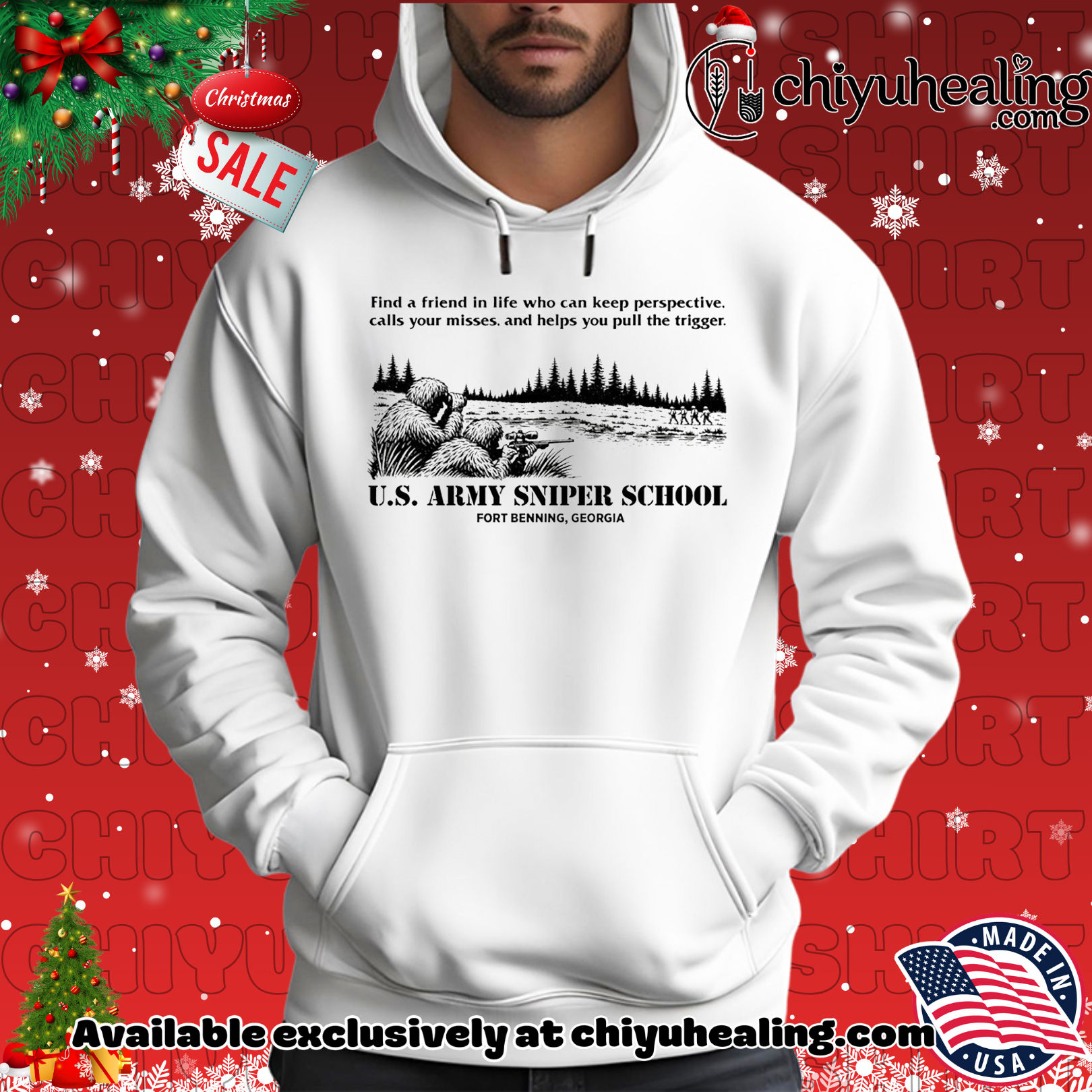 US Army Sniper School find a friend in life who can keep perspective shirt, Hoodie, Sweatshirt, Poster Canvas, Mug, Ornaments 2 US Army Sniper School find a friend in life who can keep perspective shirt, Hoodie, Sweatshirt, Poster Canvas, Mug, Ornaments