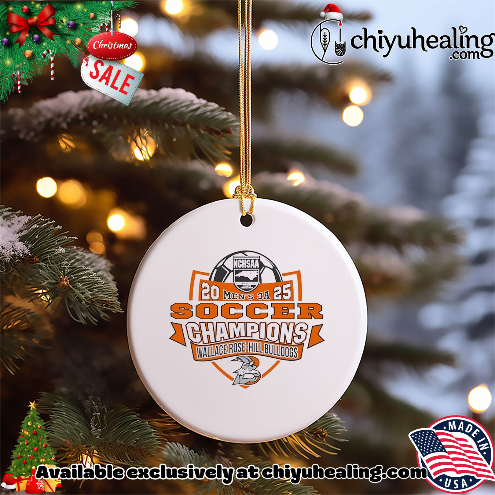 Wallace Rose-Hill Bulldogs NCHSAA Soccer Division 3A Champions 2025 Christmas ornament, Hoodie, Sweatshirt, Poster Canvas, Mug, Ornaments 5 Wallace Rose-Hill Bulldogs NCHSAA Soccer Division 3A Champions 2025 Christmas ornament, Hoodie, Sweatshirt, Poster Canvas, Mug, Ornaments