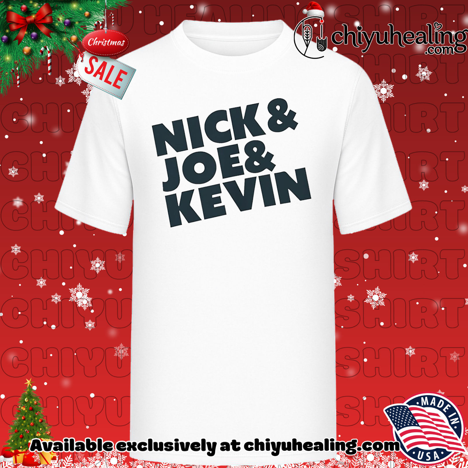 Will Ferrell A Very Jonas Christmas Nick and Joe & Kevin shirt, Hoodie, Sweatshirt, Poster Canvas, Mug, Ornaments