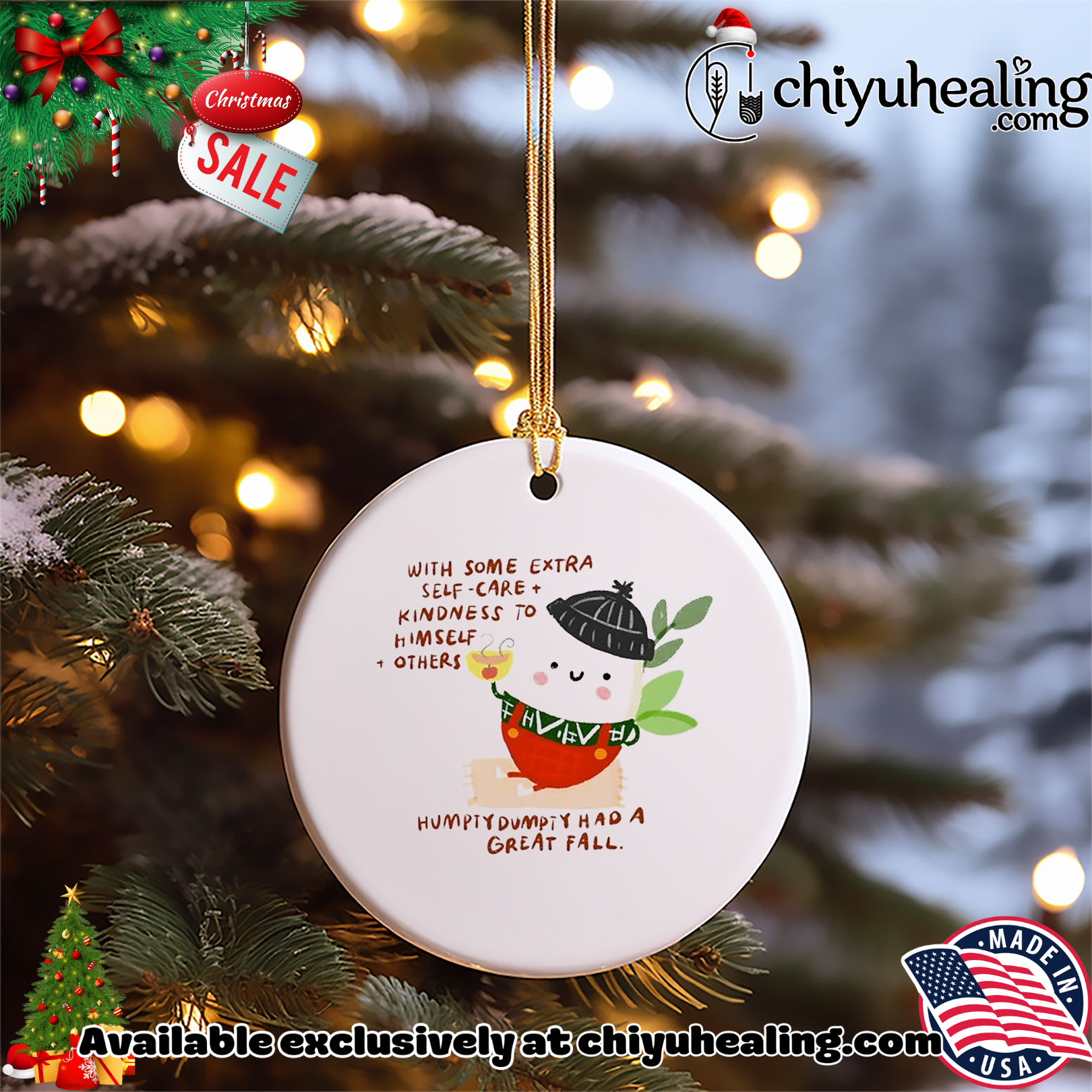 With some extra self care kindness to himself other paint Christmas ornament, Hoodie, Sweatshirt, Poster Canvas, Mug, Ornaments 5 With some extra self care kindness to himself other paint Christmas ornament, Hoodie, Sweatshirt, Poster Canvas, Mug, Ornaments