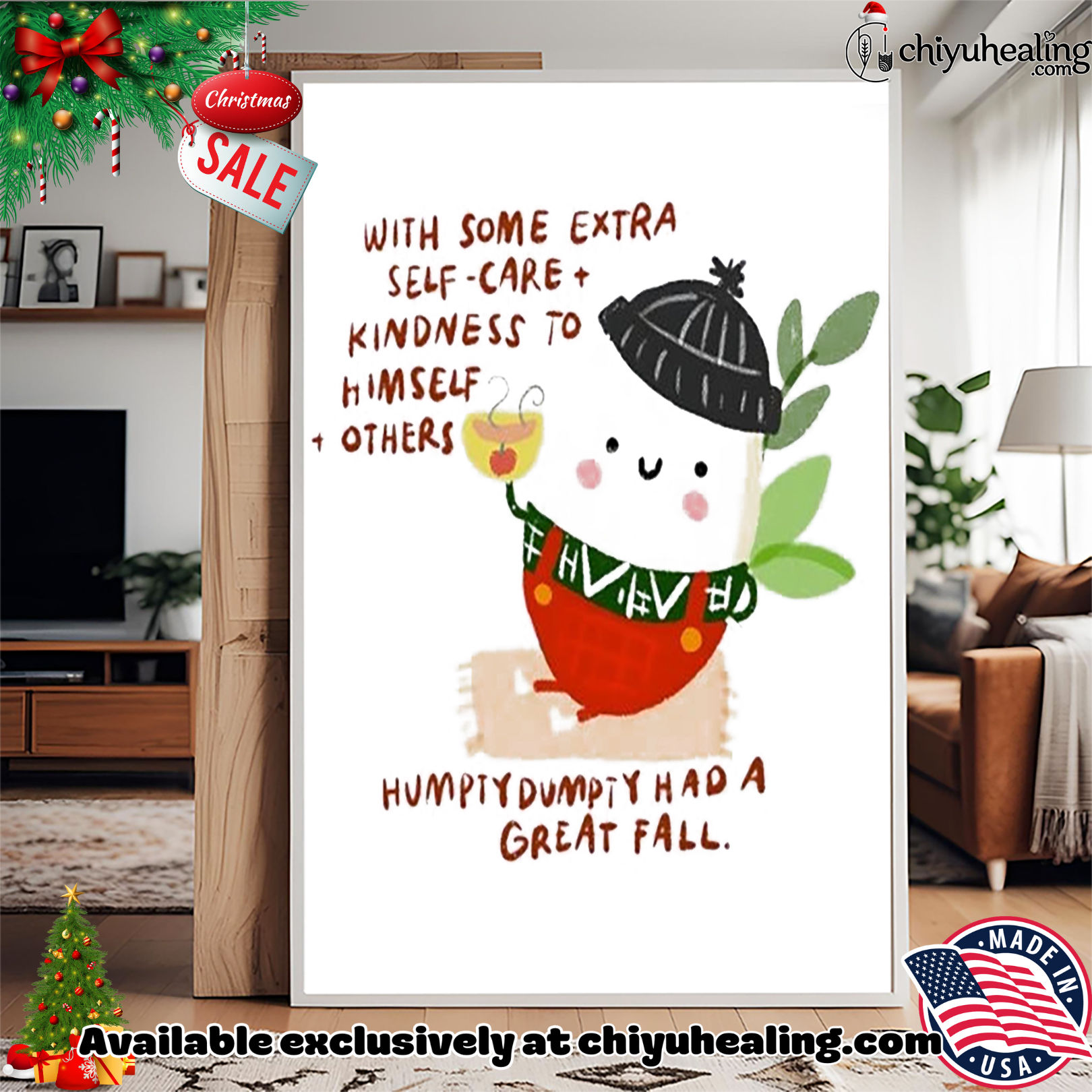 With some extra self care kindness to himself other paint Christmas ornament, Hoodie, Sweatshirt, Poster Canvas, Mug, Ornaments With some extra self care kindness to himself other paint Christmas ornament, Hoodie, Sweatshirt, Poster Canvas, Mug, Ornaments