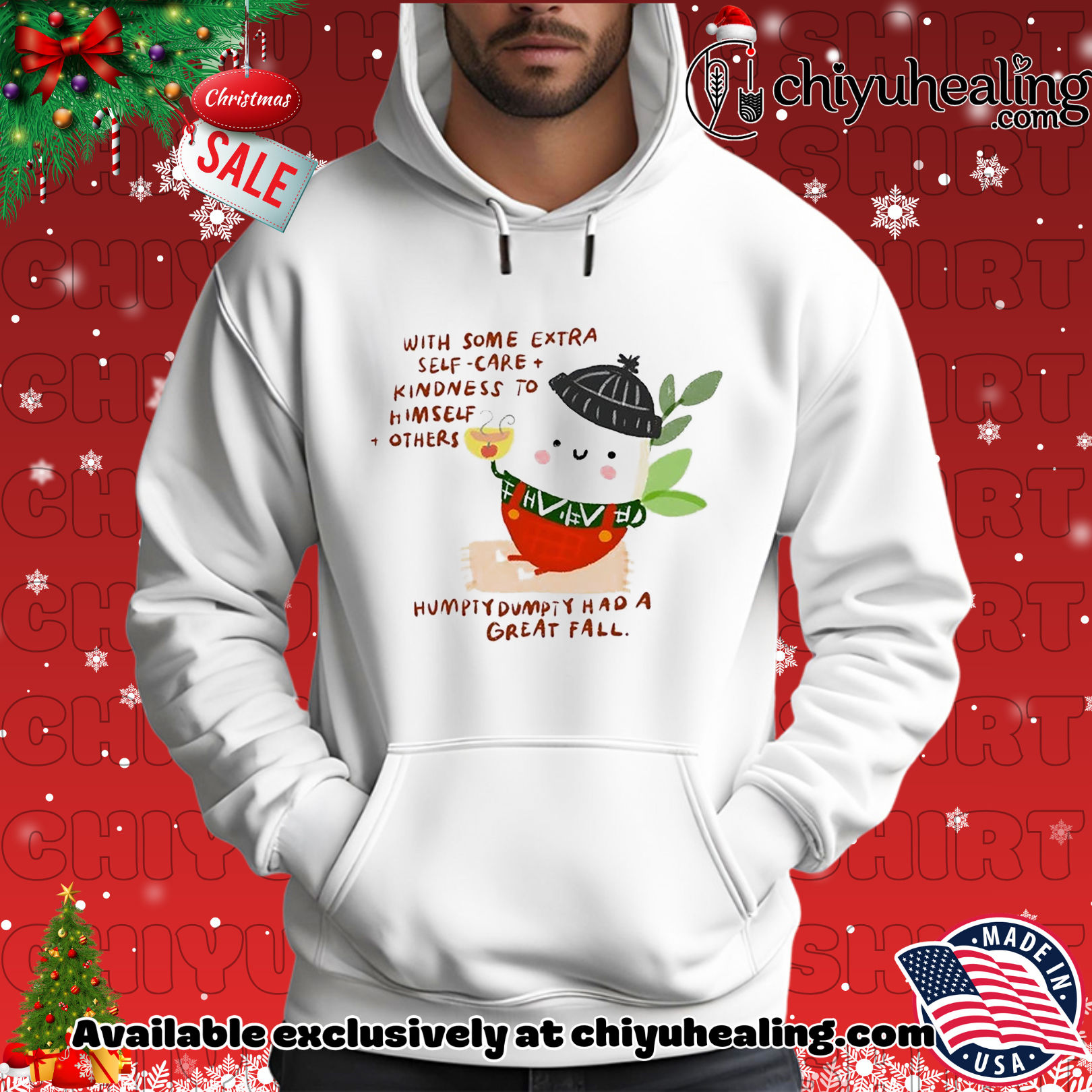 With some extra self care kindness to himself other paint Christmas ornament, Hoodie, Sweatshirt, Poster Canvas, Mug, Ornaments 2 With some extra self care kindness to himself other paint Christmas ornament, Hoodie, Sweatshirt, Poster Canvas, Mug, Ornaments