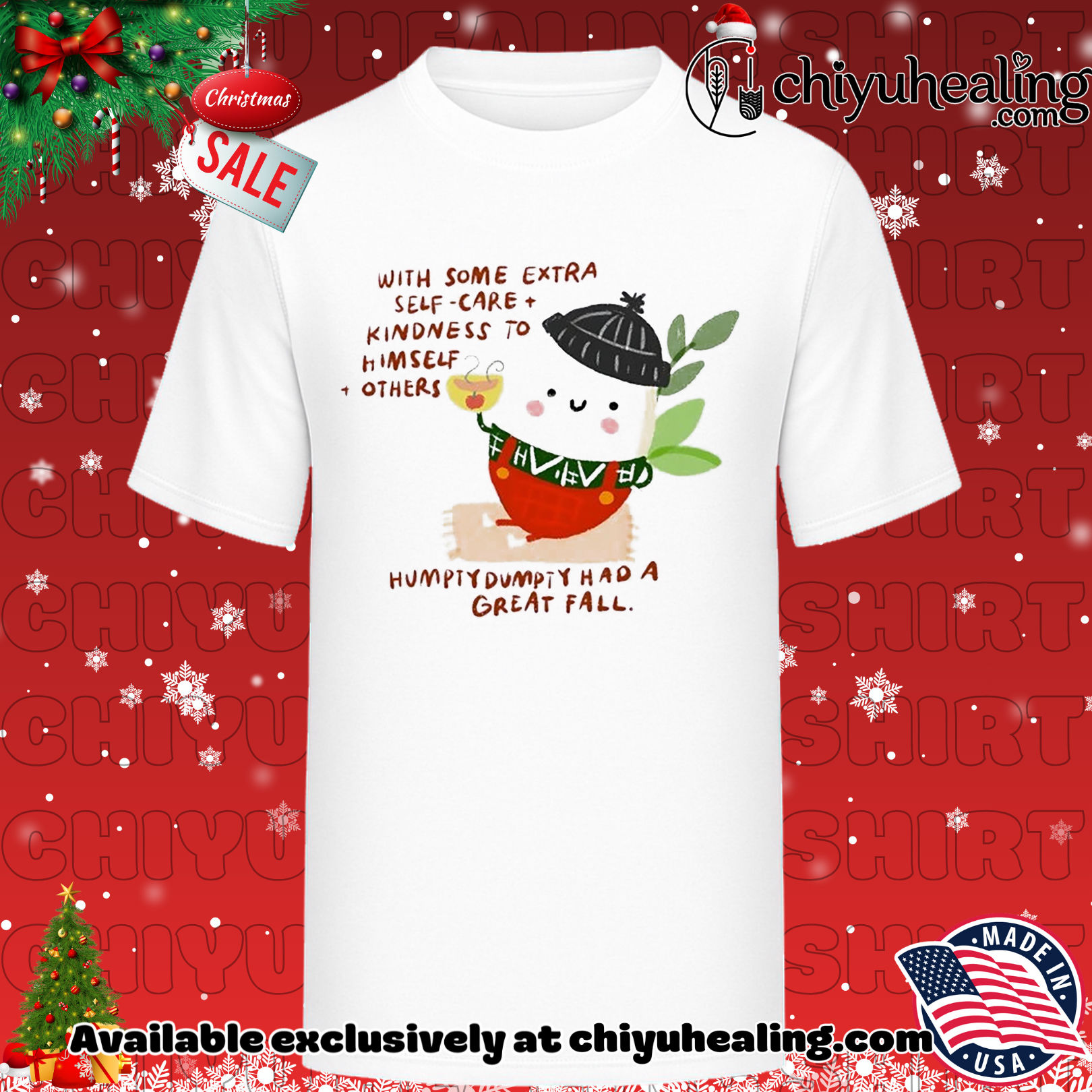 With some extra self care kindness to himself other paint Christmas ornament, Hoodie, Sweatshirt, Poster Canvas, Mug, Ornaments